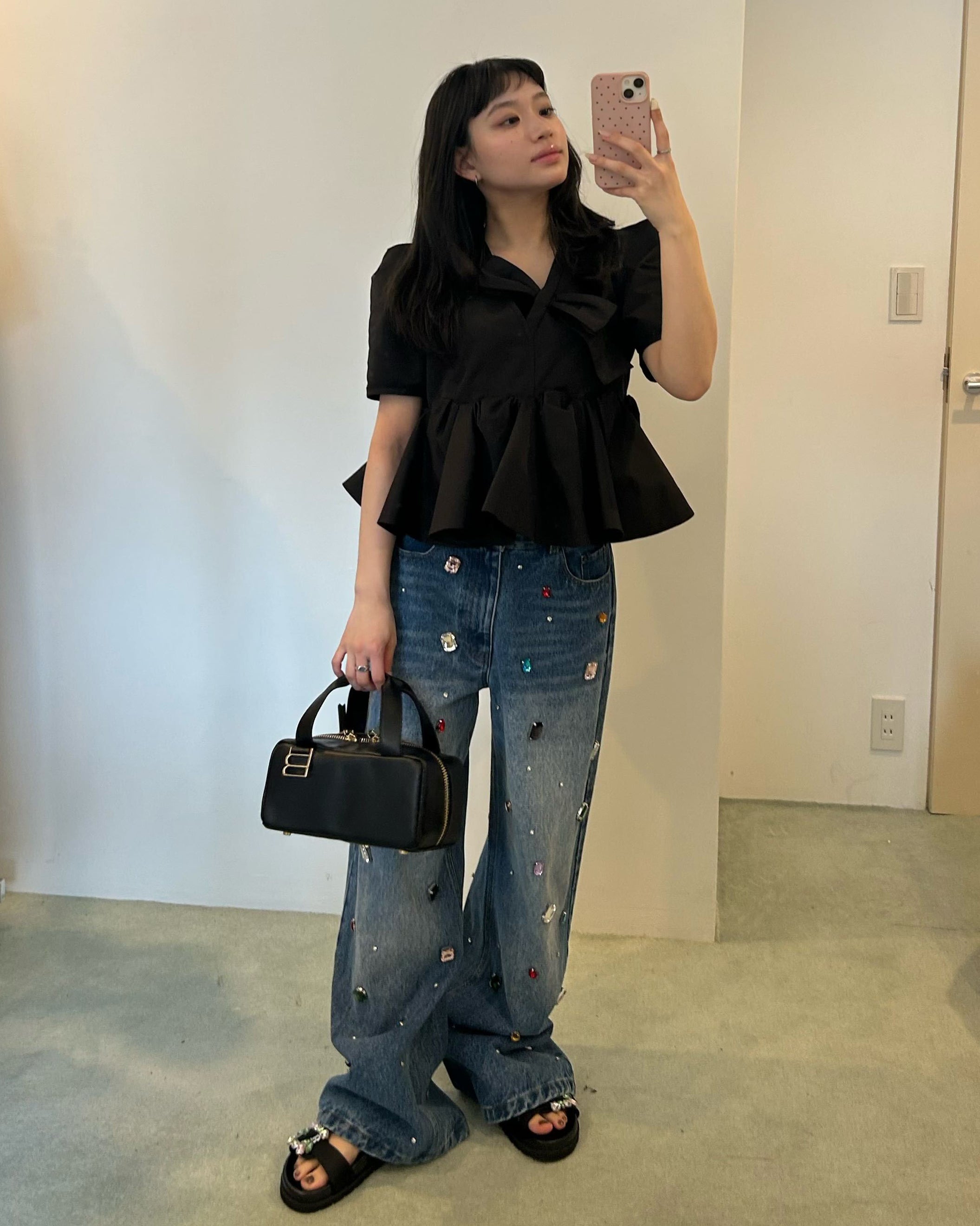 VERO PEPURAMU TOP/154cm/着用サイズF