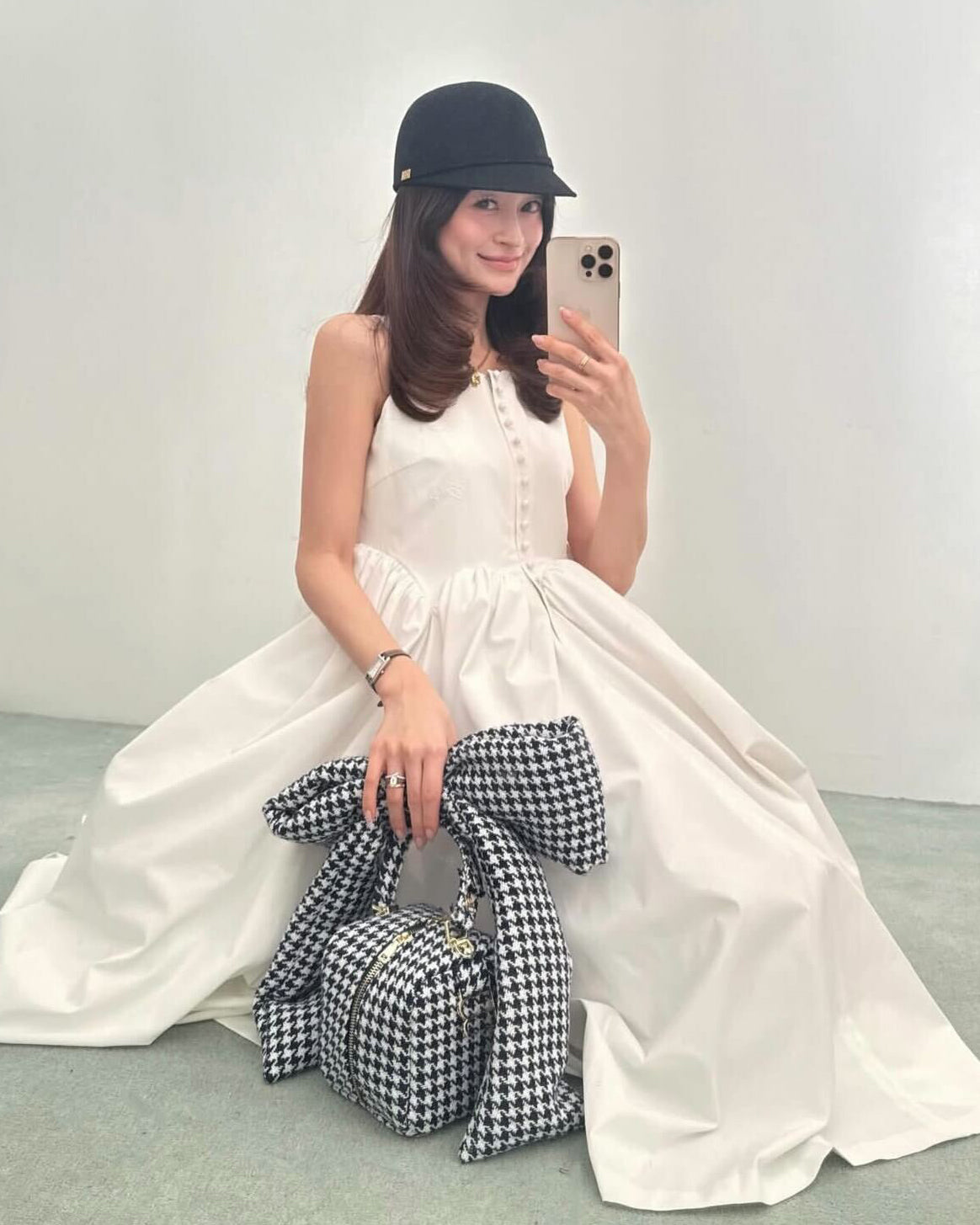 CHIARA DRESS/158cm/着用サイズF