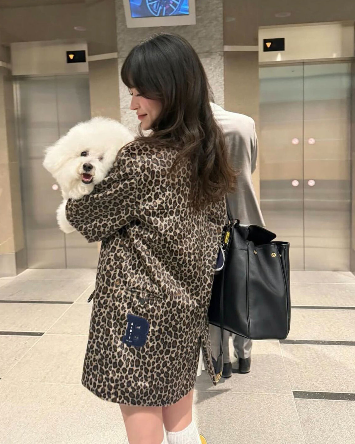 BIBIY. CLUB LEOPARD JACKET/158cm/着用サイズF