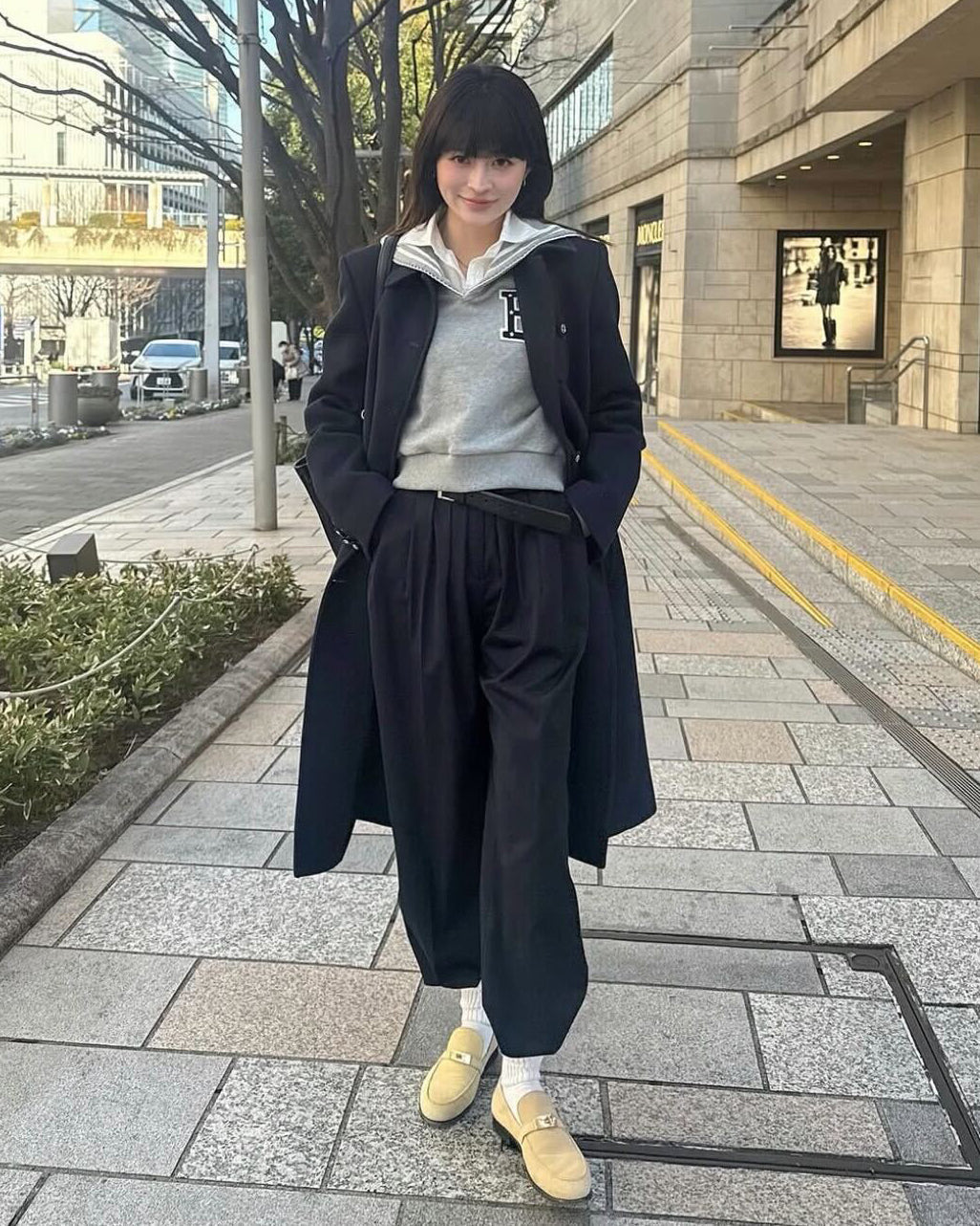 B. MARINER SWEATSHIRT/158cm/着用サイズF