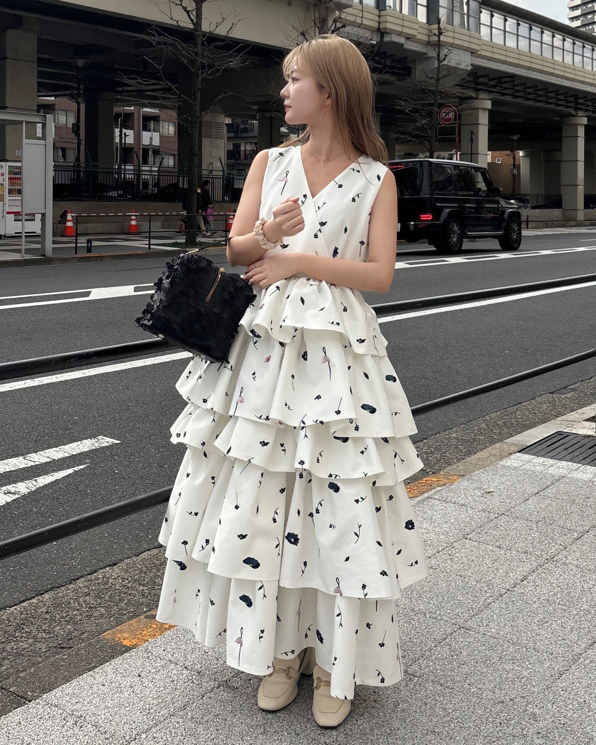 B. BLOOMY DRESS/150cm/着用サイズF｜Bibiy