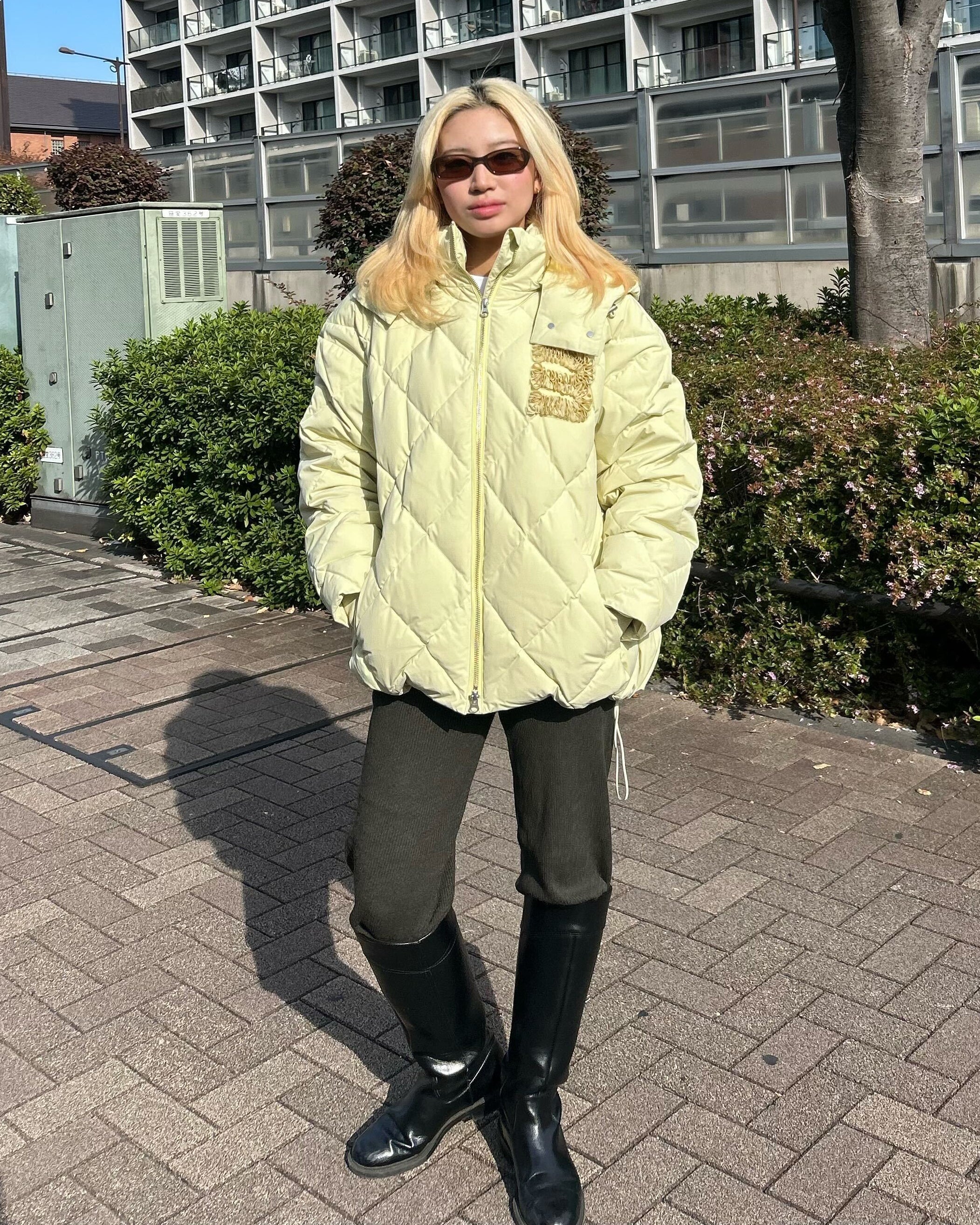 AVERY DOWN JACKET/154cm/着用サイズF
