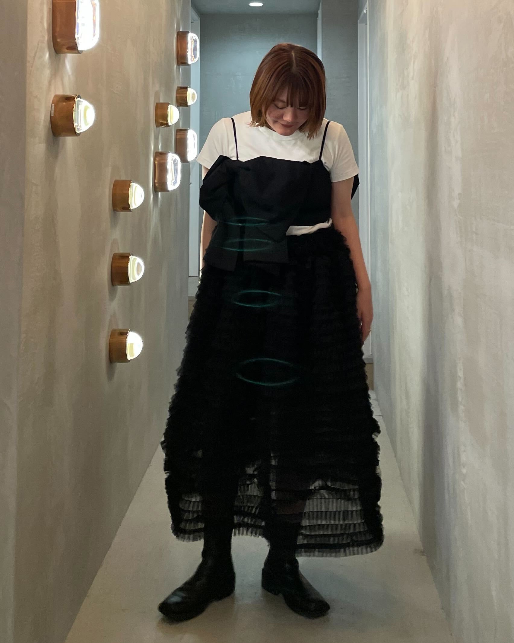 DARLENE SHUSHU SKIRT/166cm/着用サイズF