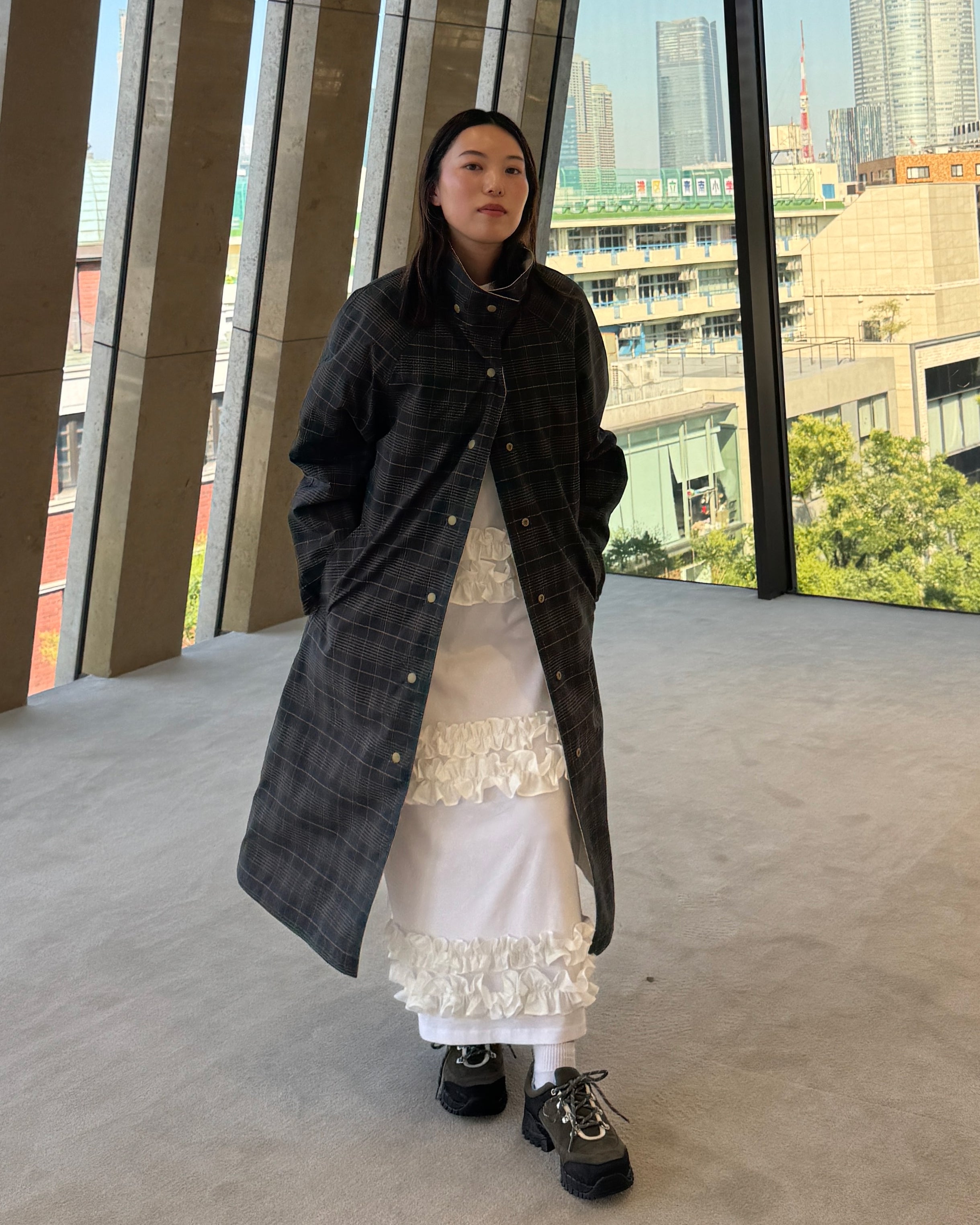 LIV REVERSIBLE COAT/155cm/着用サイズF