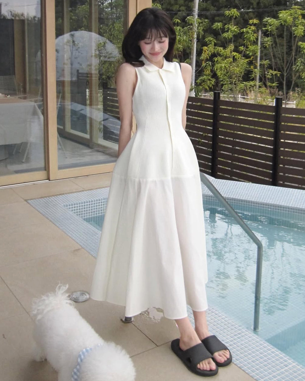 MIRIAM DRESS/158cm/着用サイズF