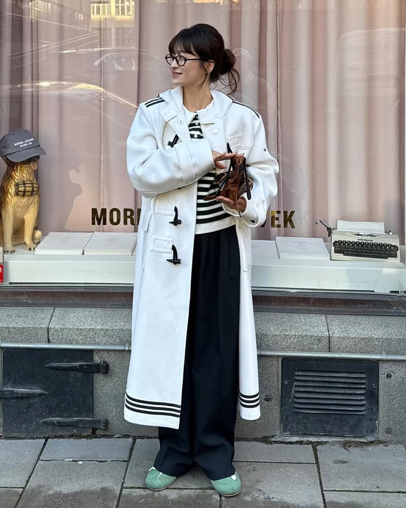 CHARLENE DUFFLE COAT/158cm/着用サイズF