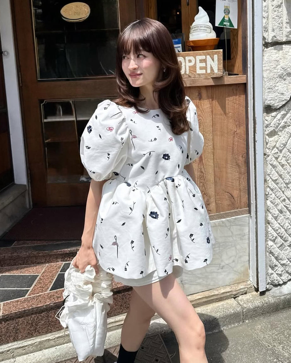 トップス Bibiy B. BLOOMY BLOUSE BIBIY. MADE | B. BLOOMY BLOUSE|Bibiy.