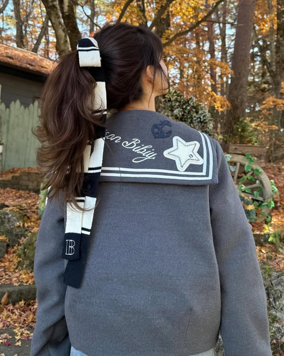 B. RIBBON TIE/158cm/着用サイズF