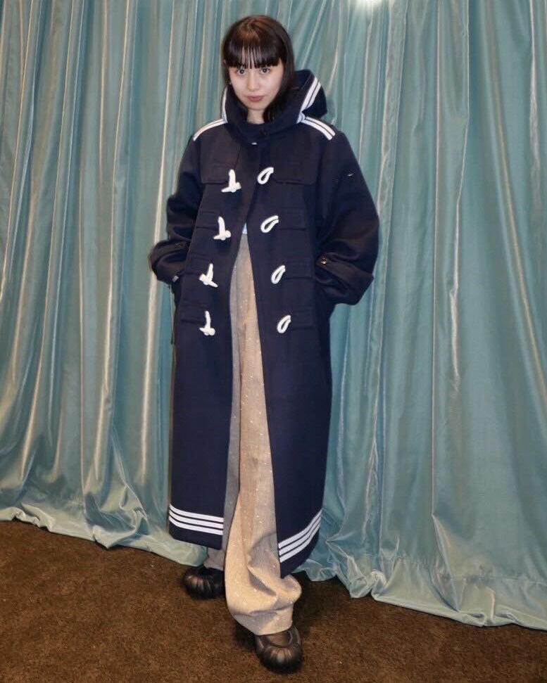 CHARLENE DUFFLE COAT/155cm/着用サイズF