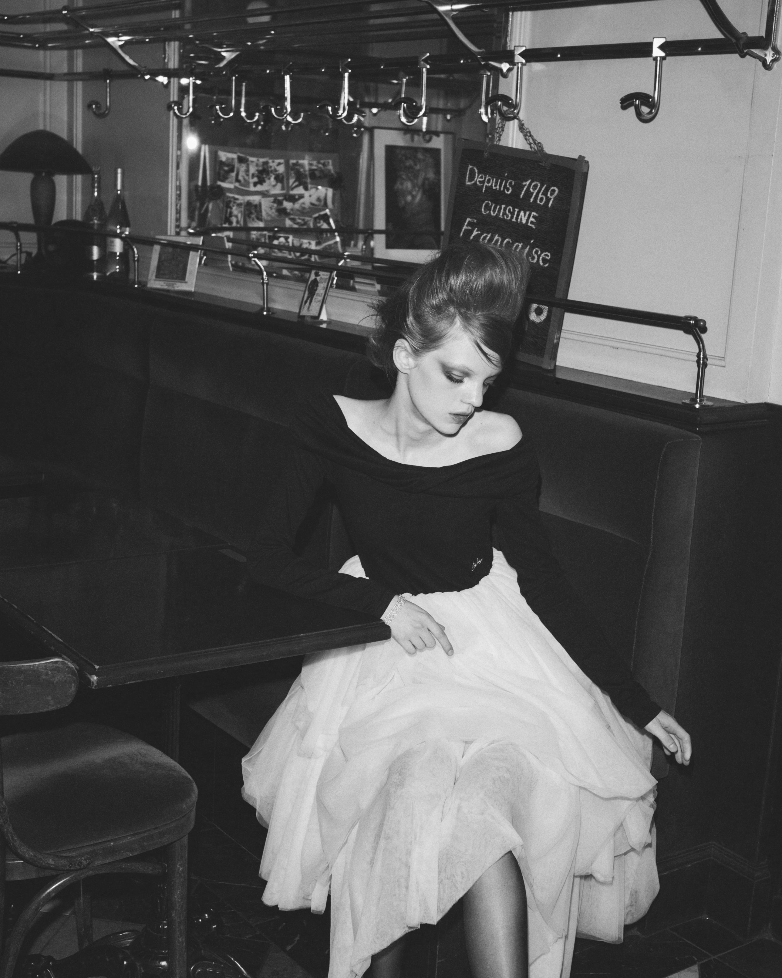 VEIL TULLE DRESS