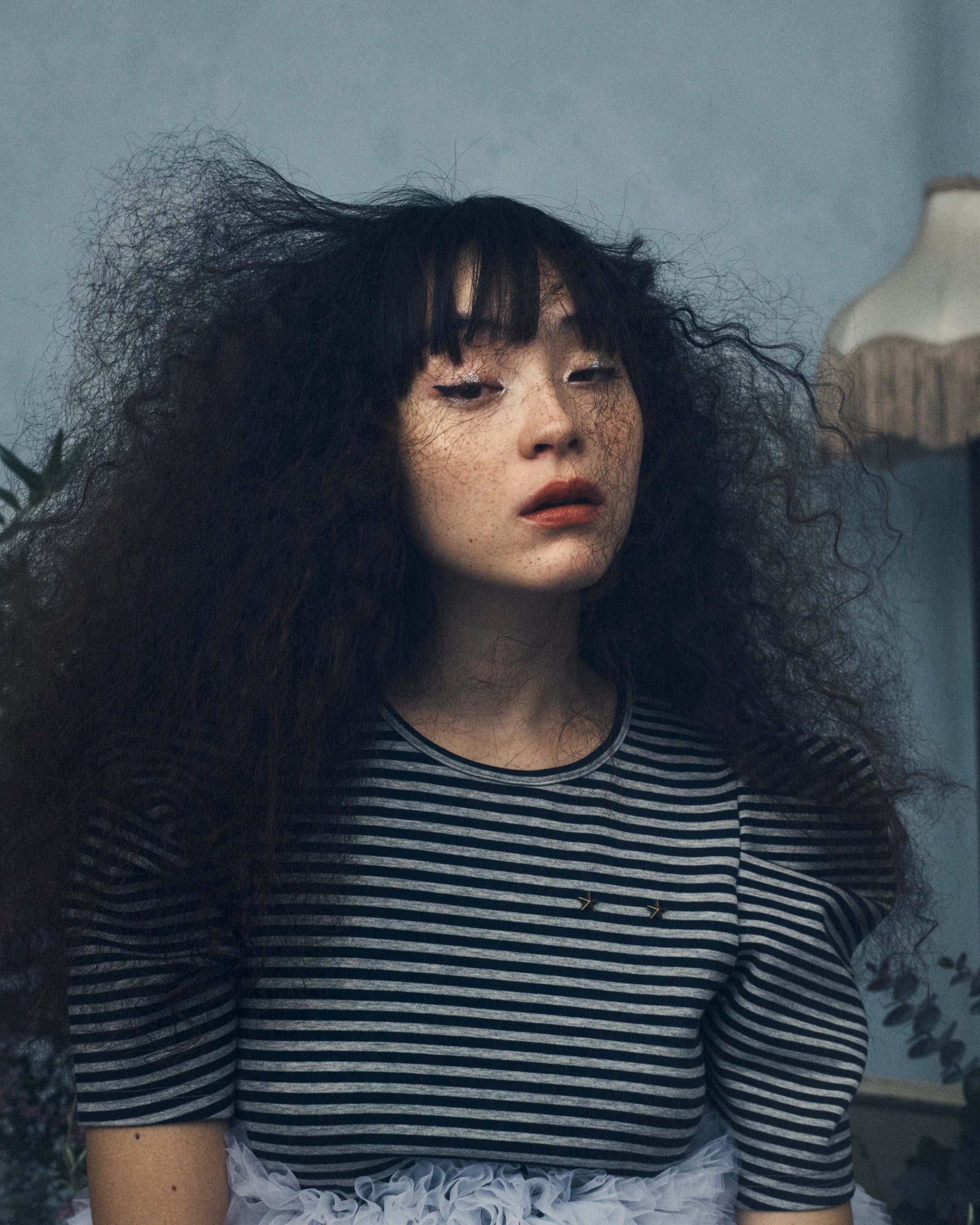 BIBIY. MADE | FRANCINE TULLE TEE GRAY｜Bibiy.