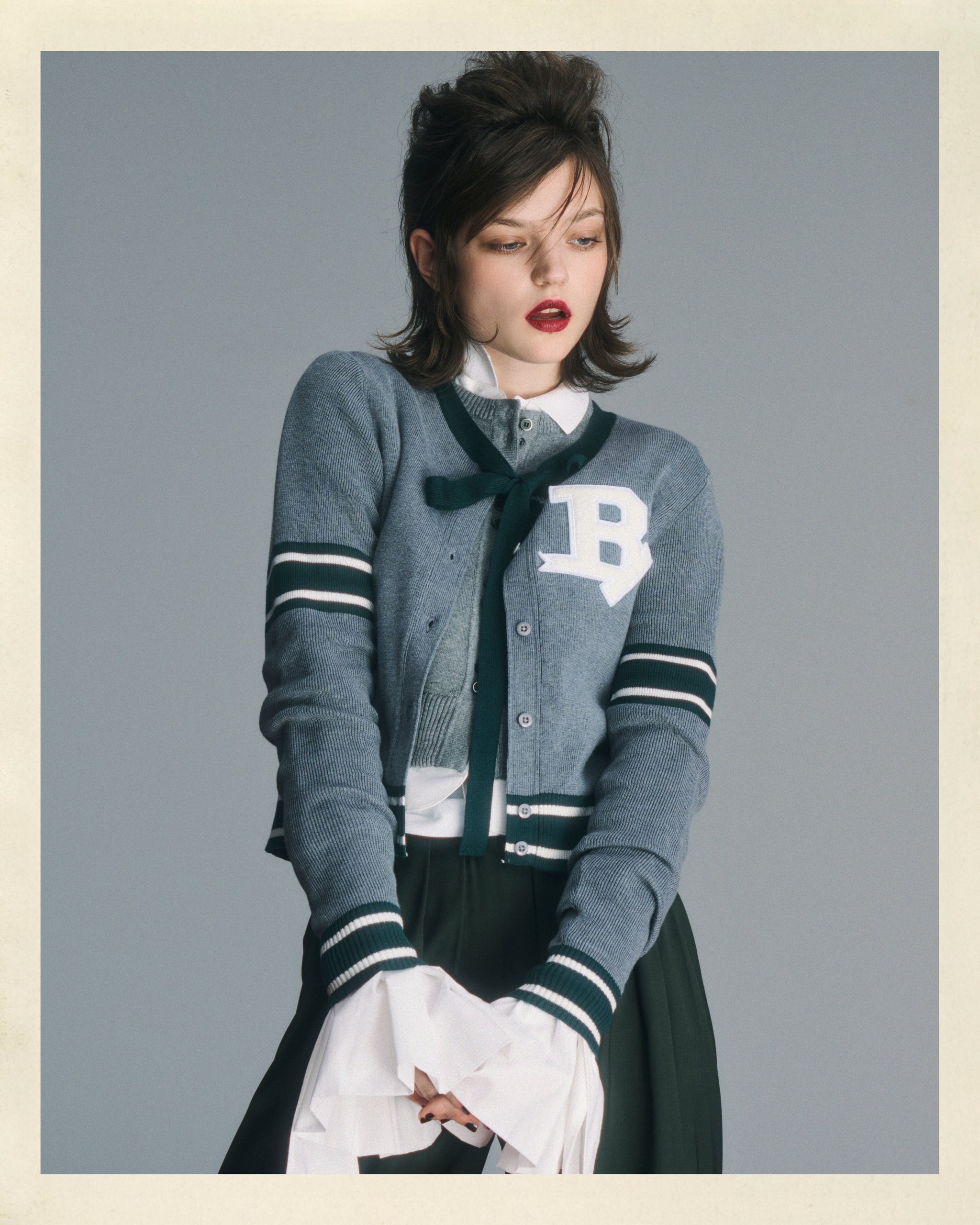 B. CLUB TIE CARDIGAN