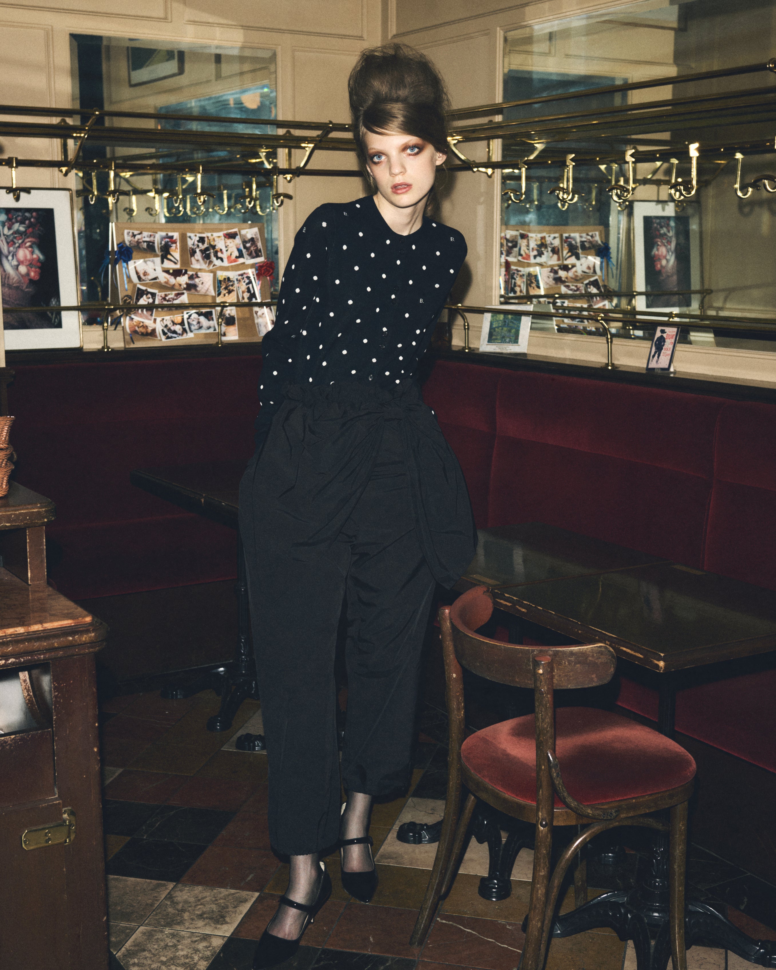 BETTY DOT CARDIGAN
