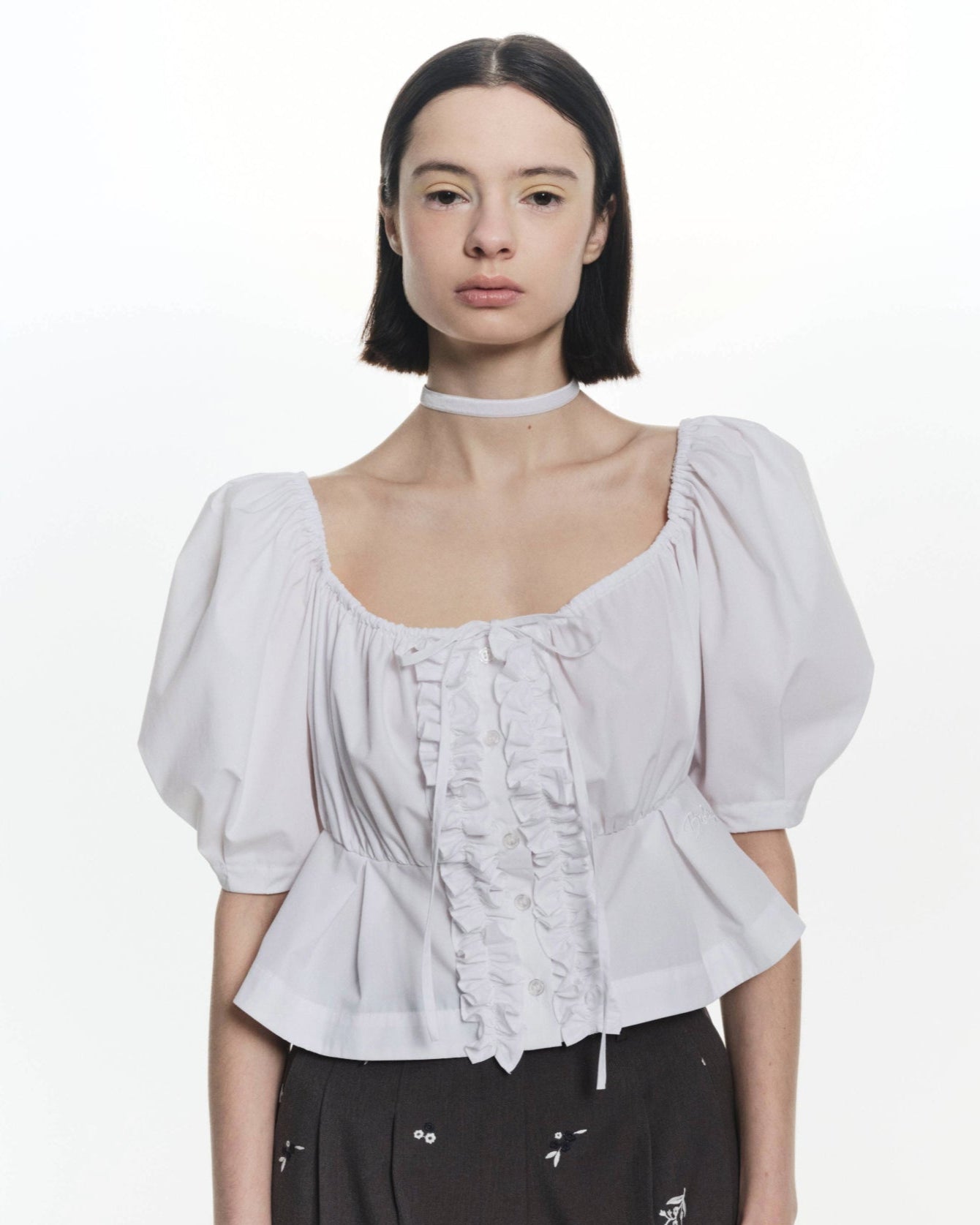 CYNTHIA CROPPED BLOUSE