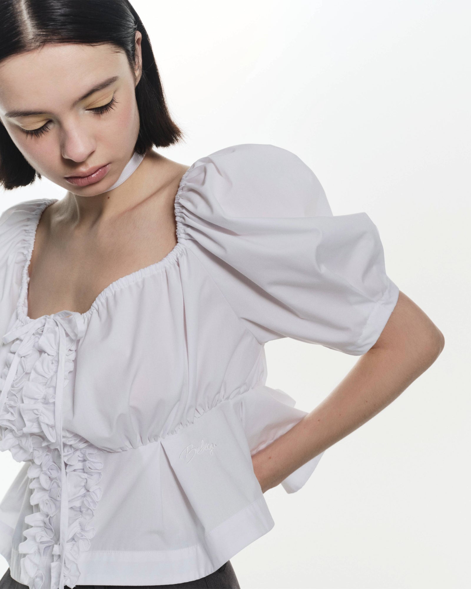 CYNTHIA CROPPED BLOUSE