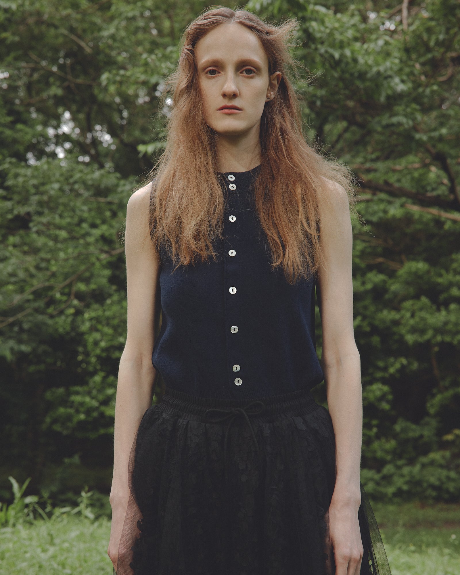 bibiy BLAIR KNIT VEST グリーン 【公式通販】