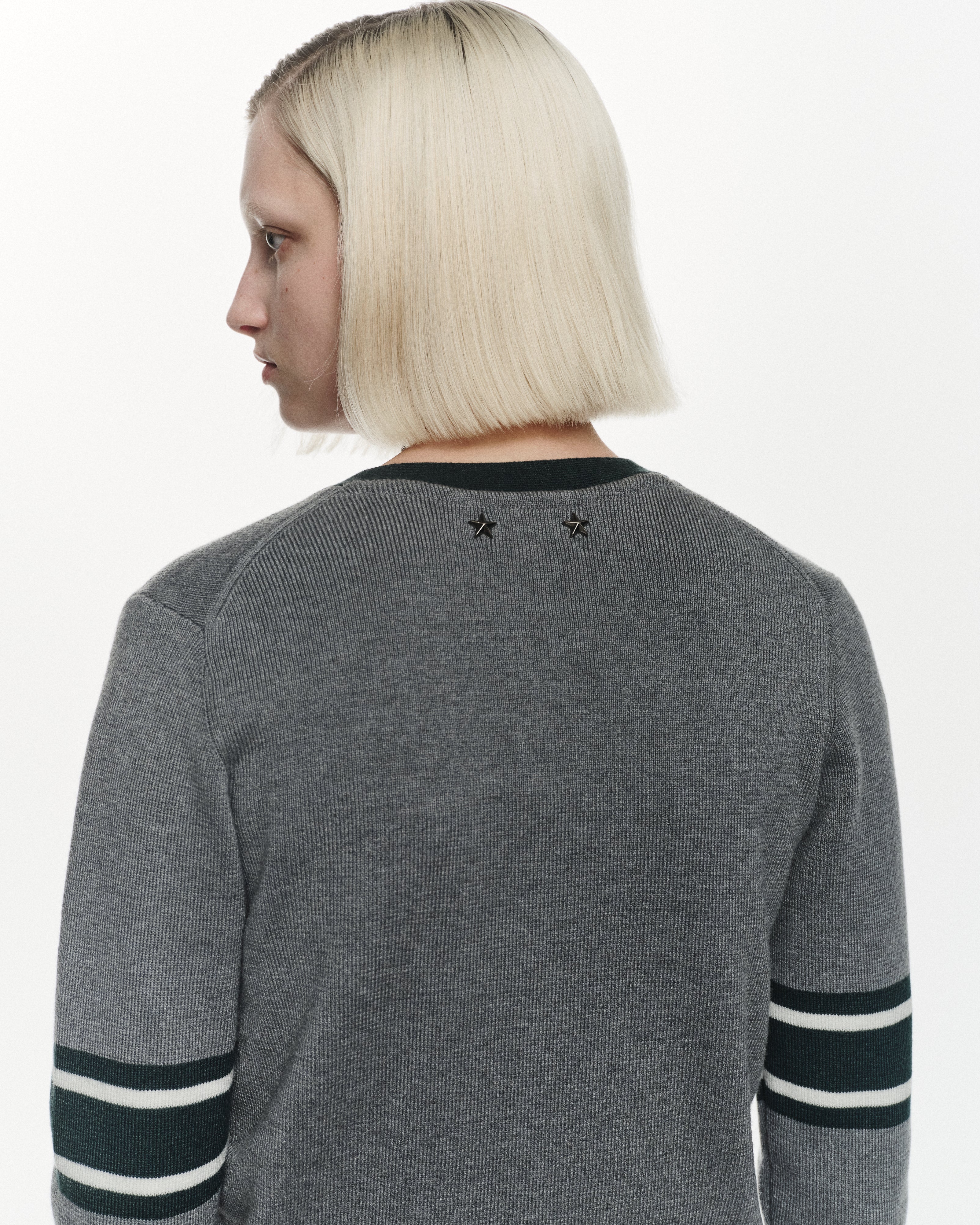 B. CLUB TIE CARDIGAN