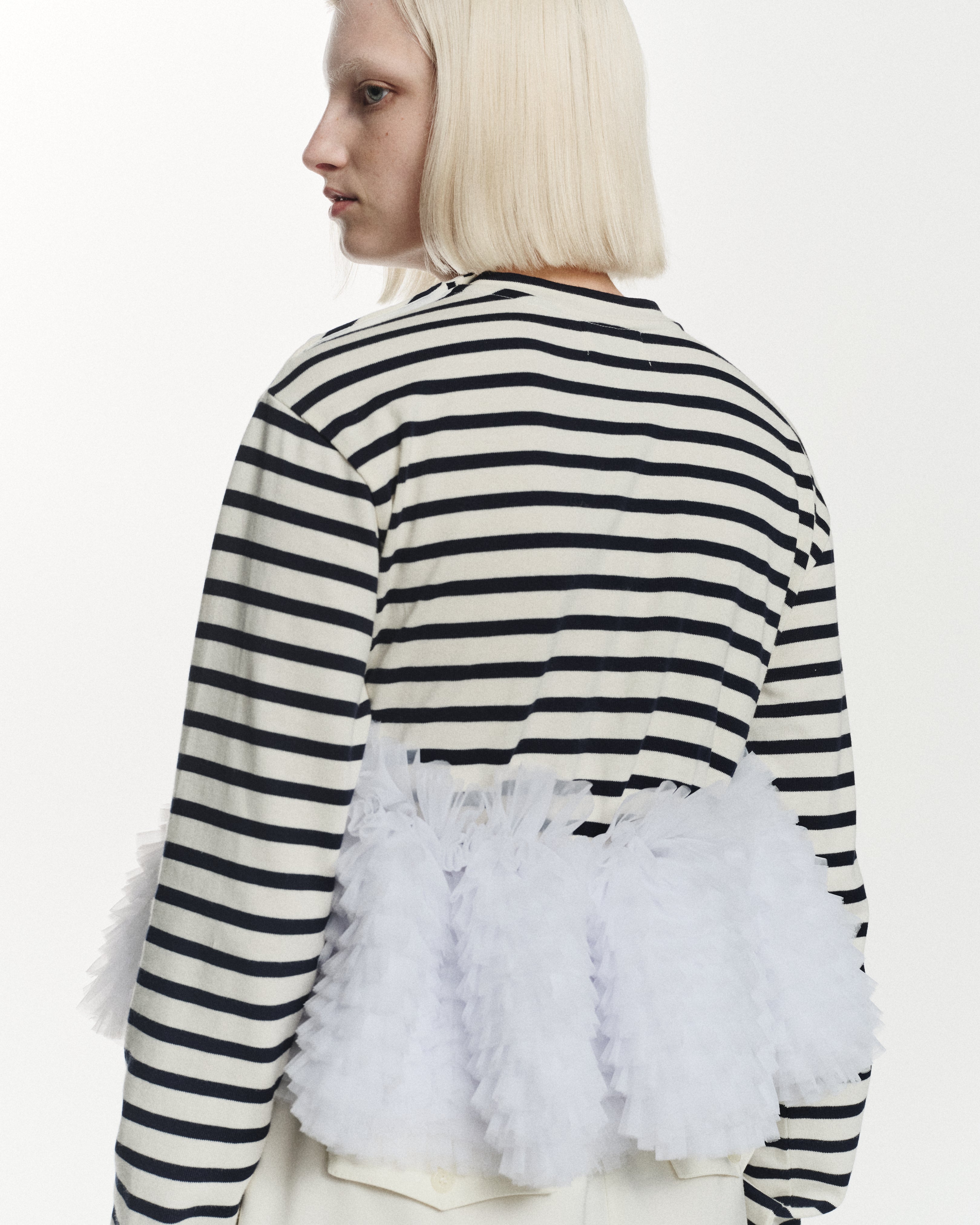 FRANCINE TULLE TOP