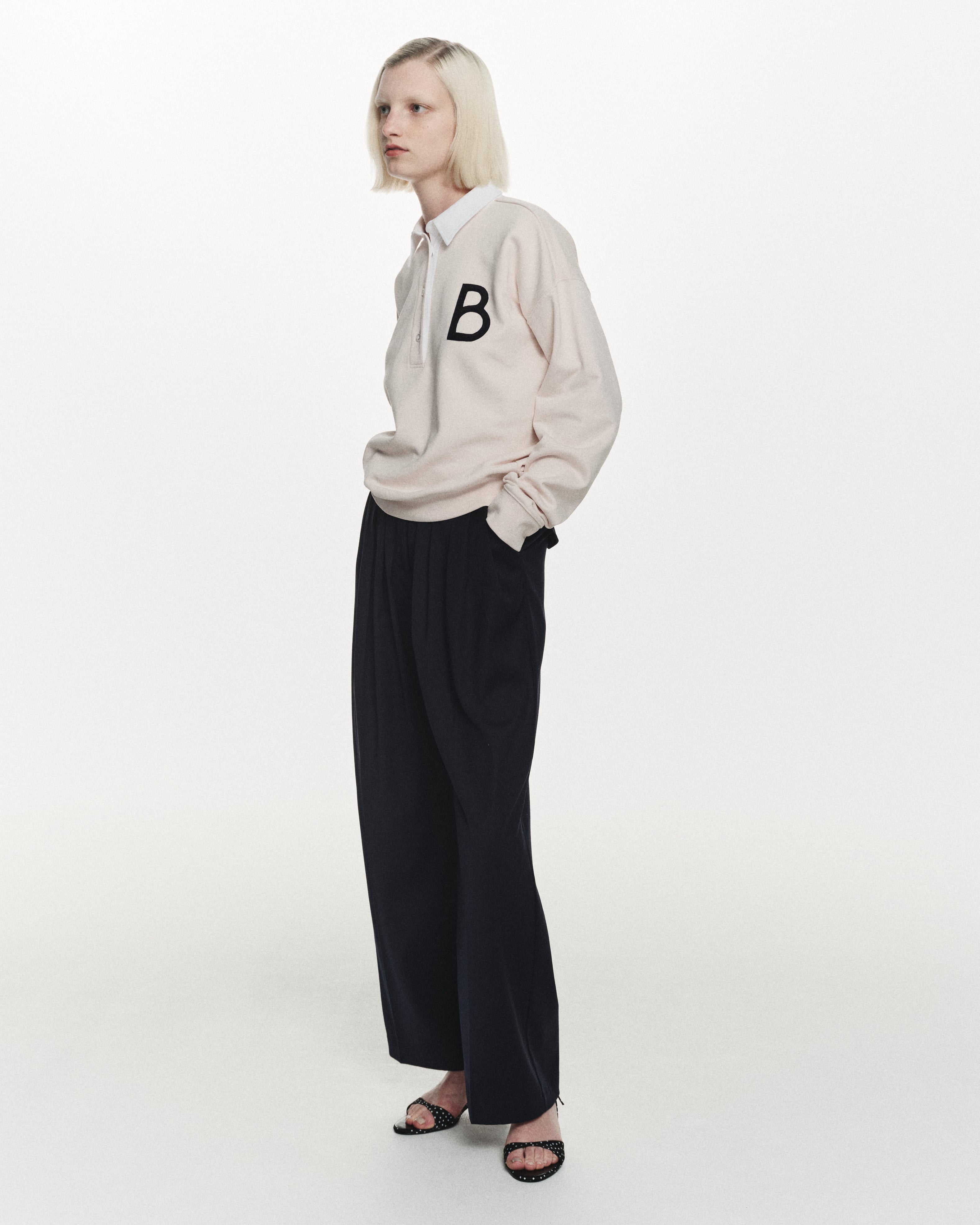 BIBIY. MADE | DIANA SLACKS NAVY｜Bibiy.