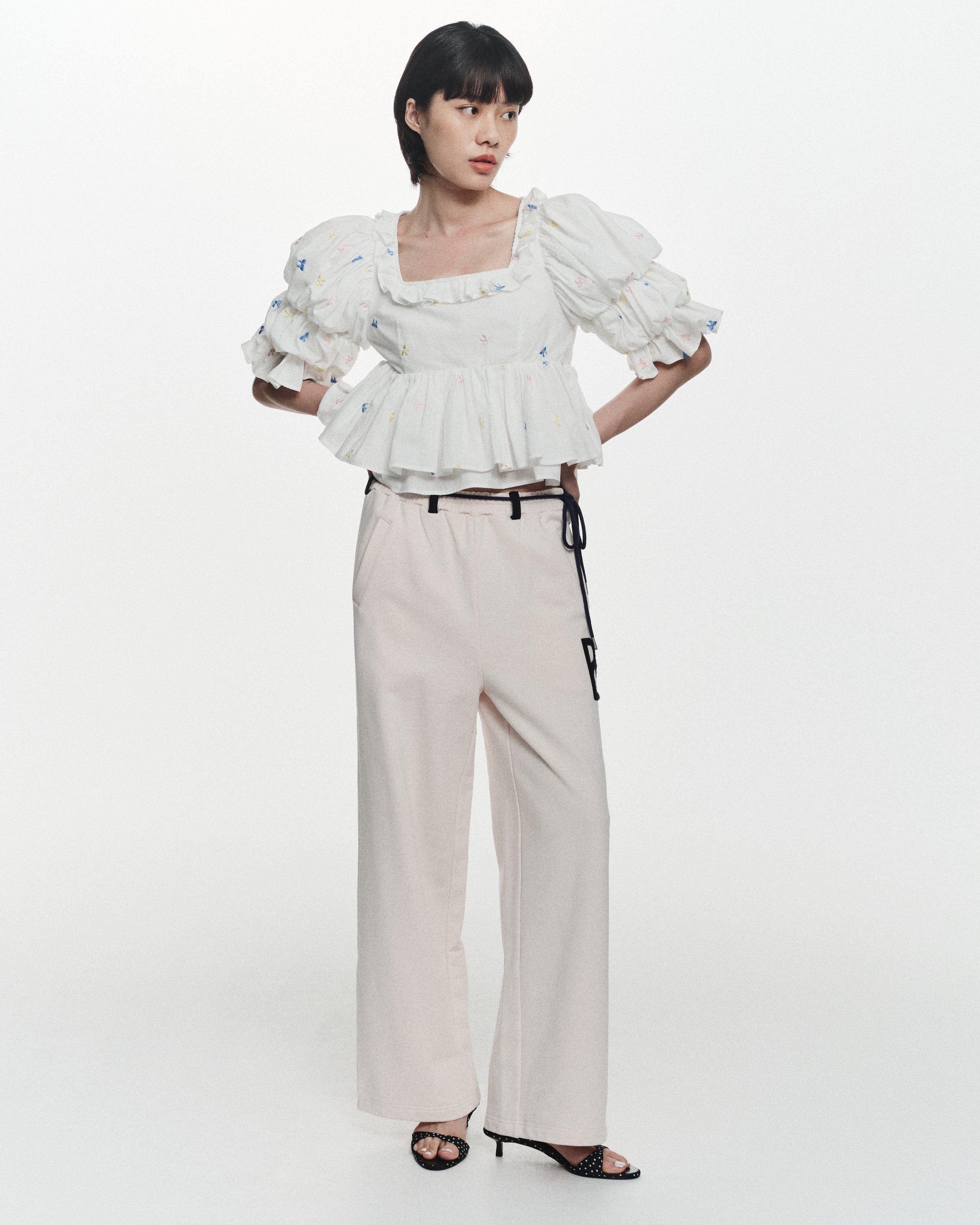 B. RIBBON MANIA BLOUSE