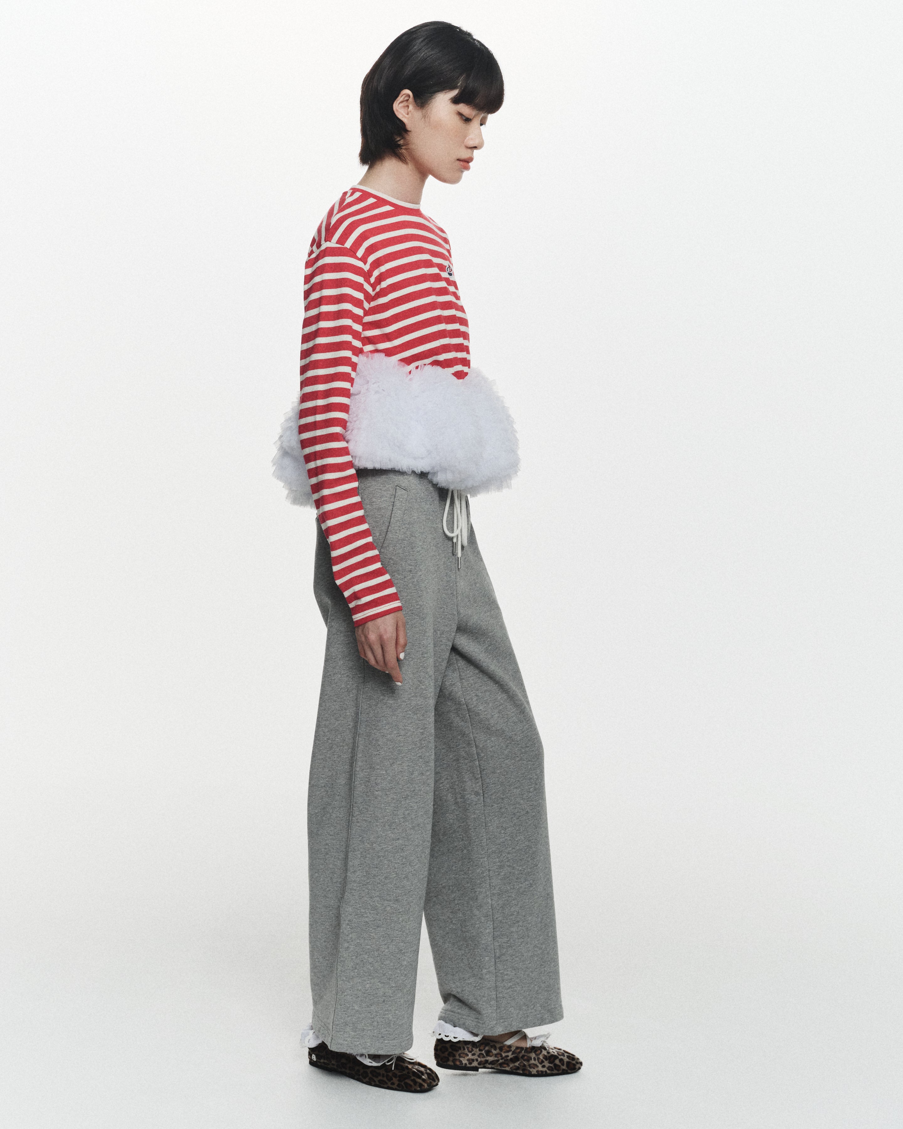 トップス bibiy FRANCINE TULLE TOP BIBIY. Made | Francine Tulle Top Red｜Bibiy.