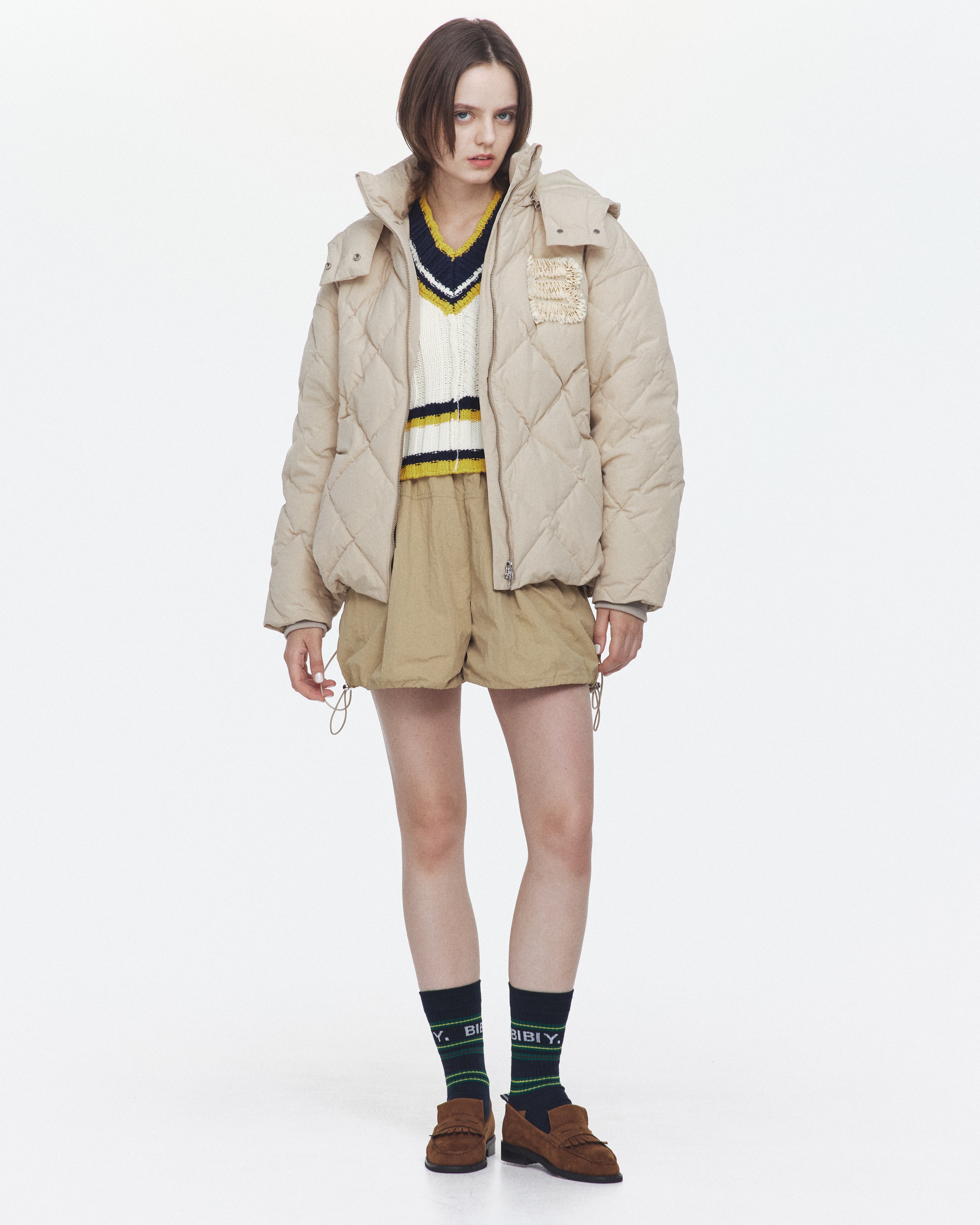 BIBIY. MADE | AVERY DOWN JACKET BEIGE｜Bibiy.