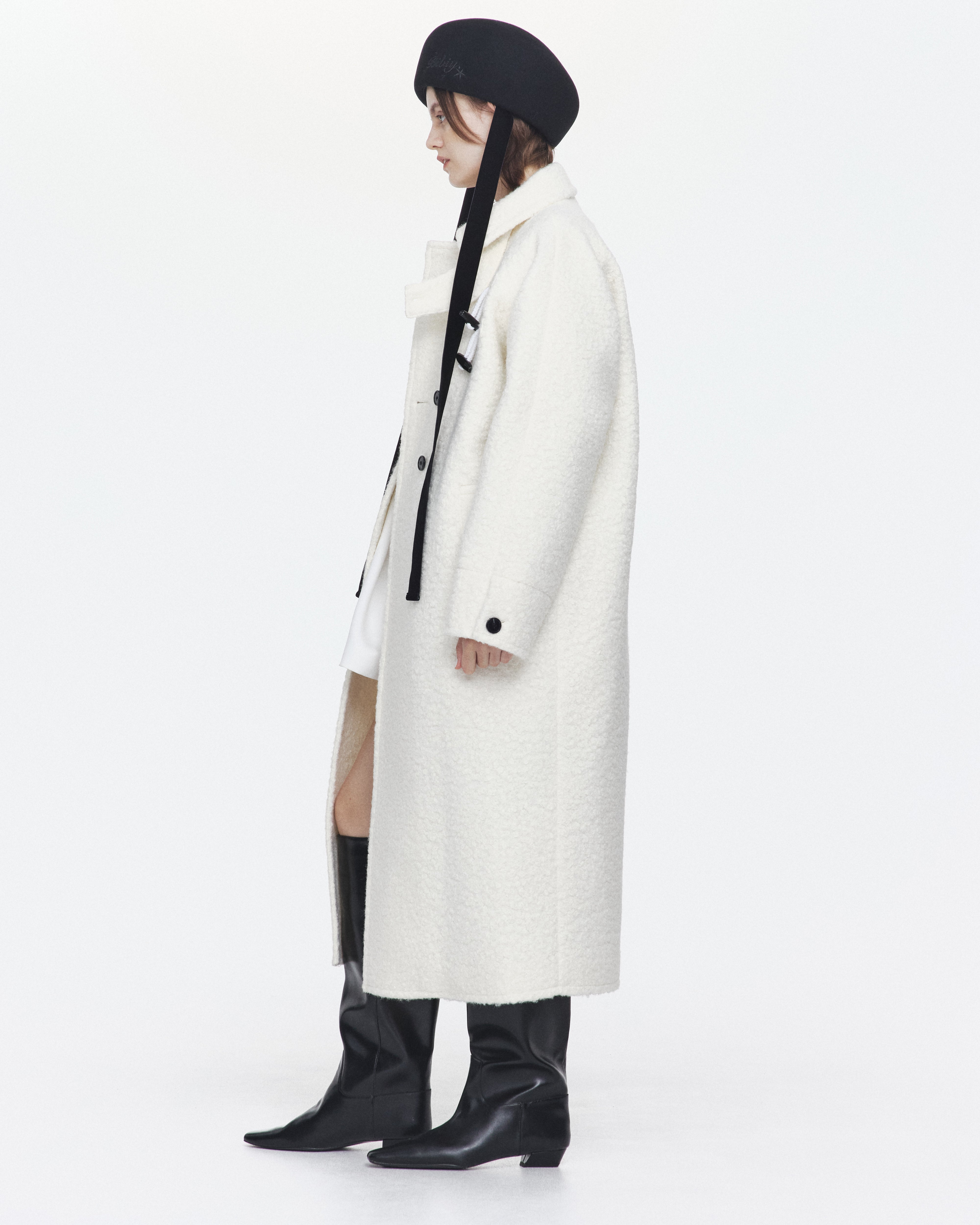 冬物セール Bibiy MANON DUFFLE COAT MANON DUFFLE COAT/159cm/着用サイズF｜Bibiy.