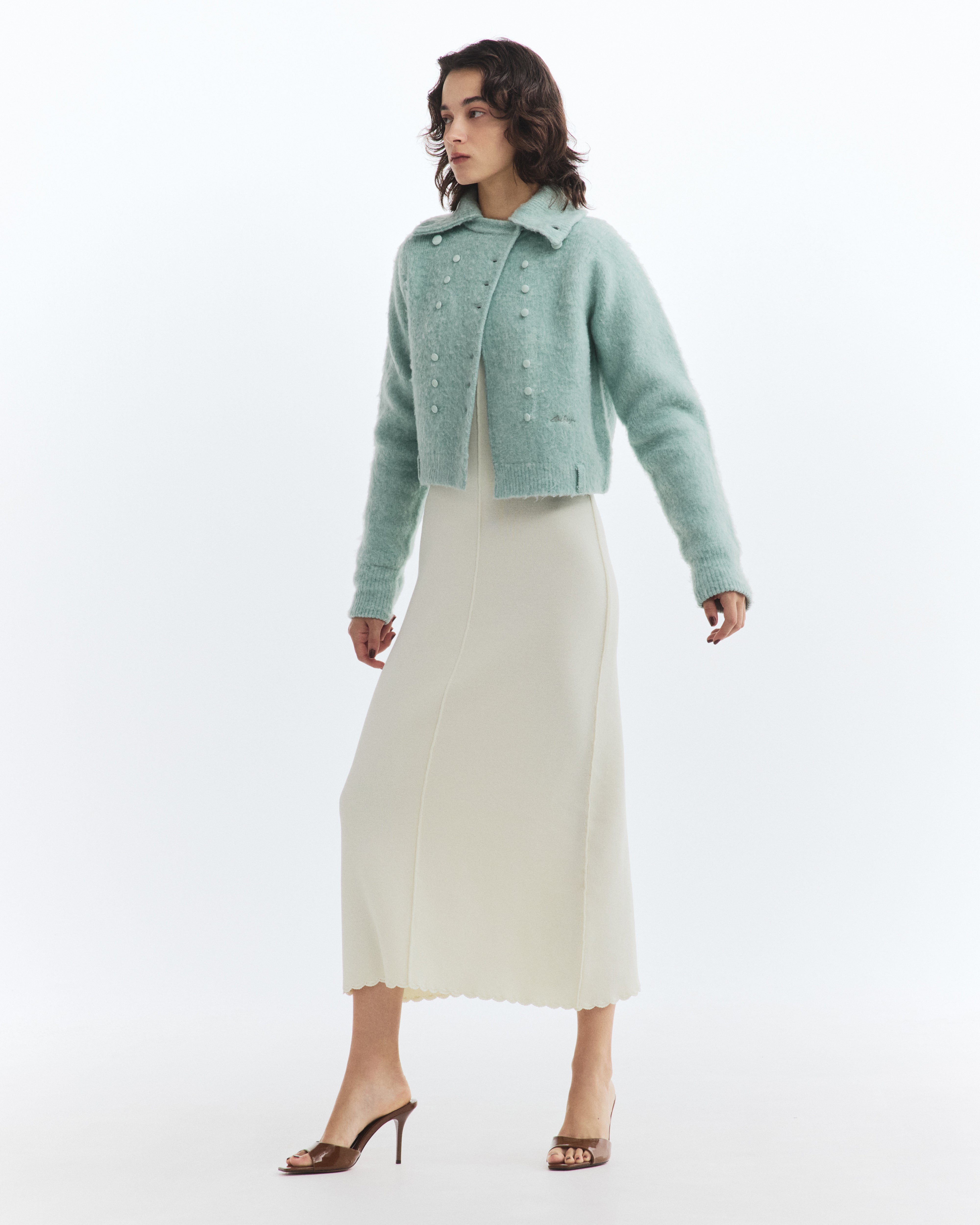 BIBIY. MOHAIR CARDIGAN