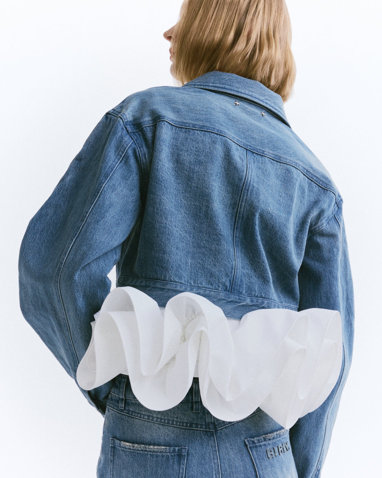 BIBIY. MADE | BIBIY. CREAM DENIM JACKET｜NEW 1/19｜Bibiy.
