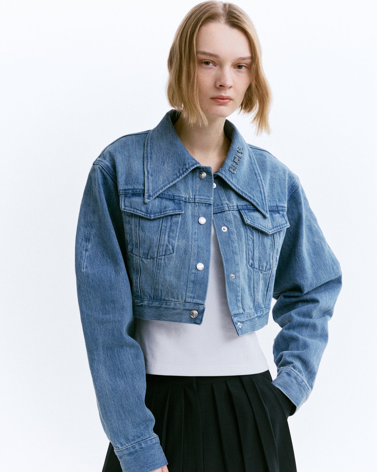 BIBIY. MADE | BIBIY. CREAM DENIM JACKET｜Bibiy.