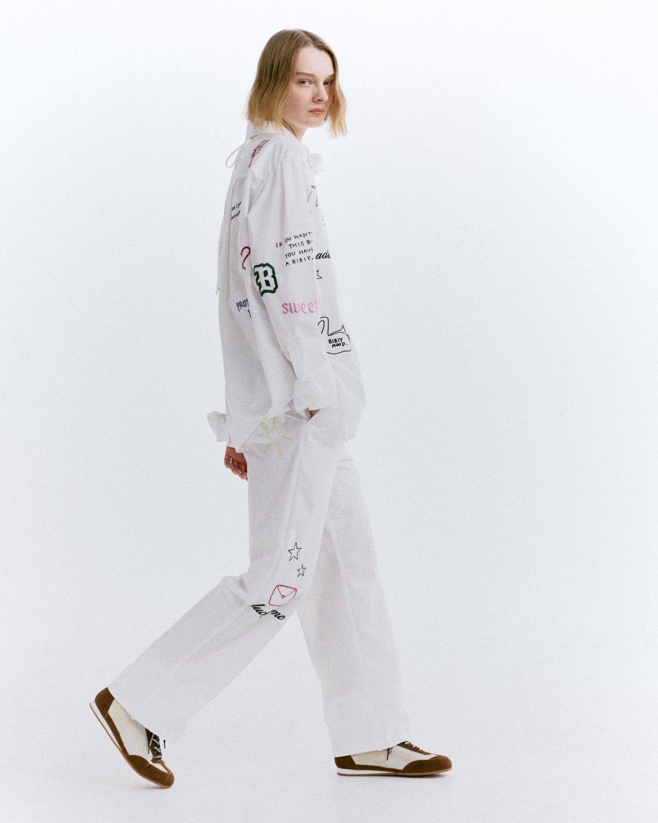 BIBIY. MADE | B. UNIVERSE SHIRT WHITE｜NEW 1/19｜Bibiy.