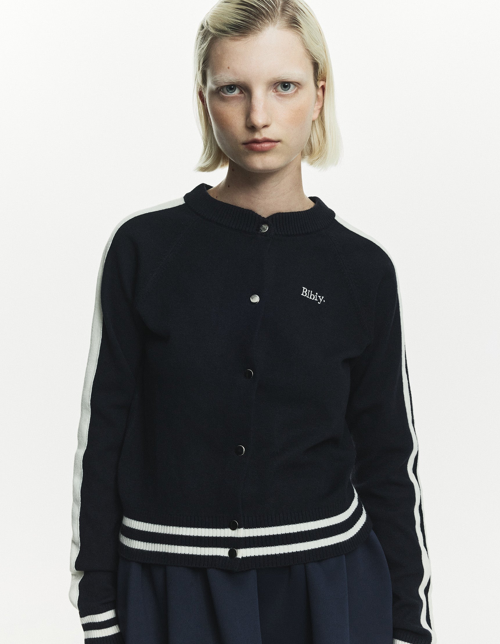 BIBIY. TRACK CARDIGAN