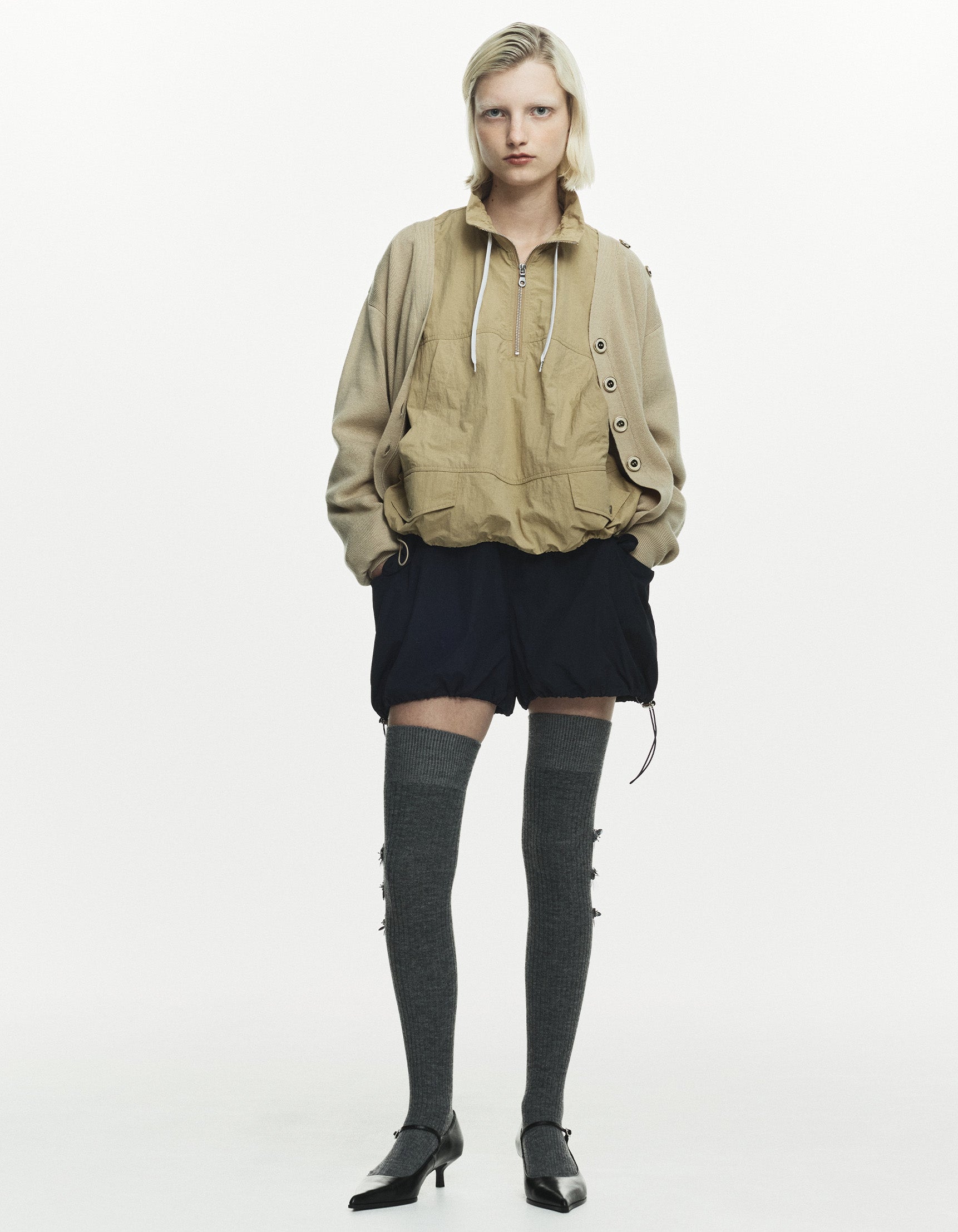 NELLY WINDBREAKER SHORTS