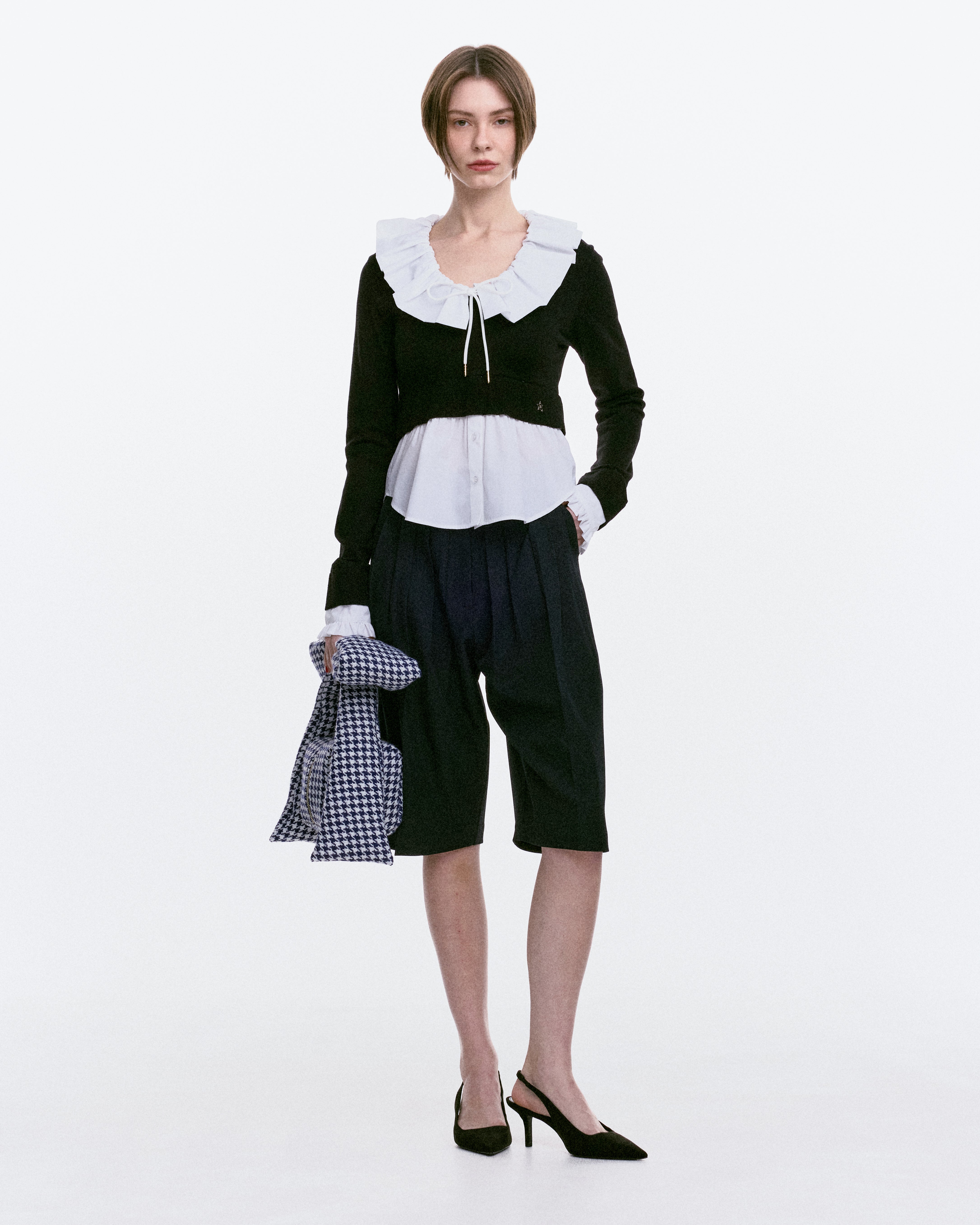 【正規品】Bibiy DOMINIQUE KNIT ブラック BIBIY. MADE | DOMINIQUE KNIT BLACK｜Bibiy.