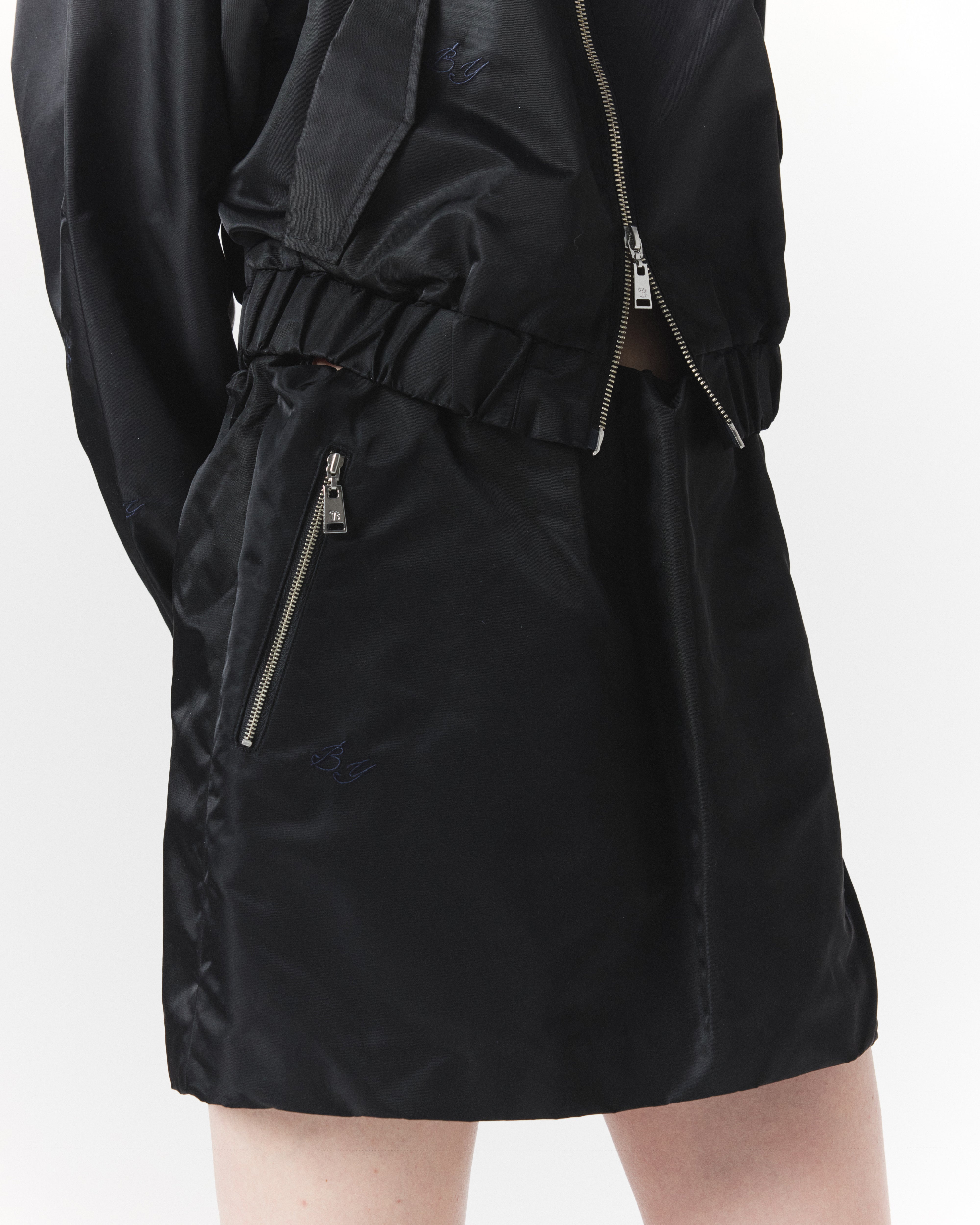 BY. BOMBER SKIRT