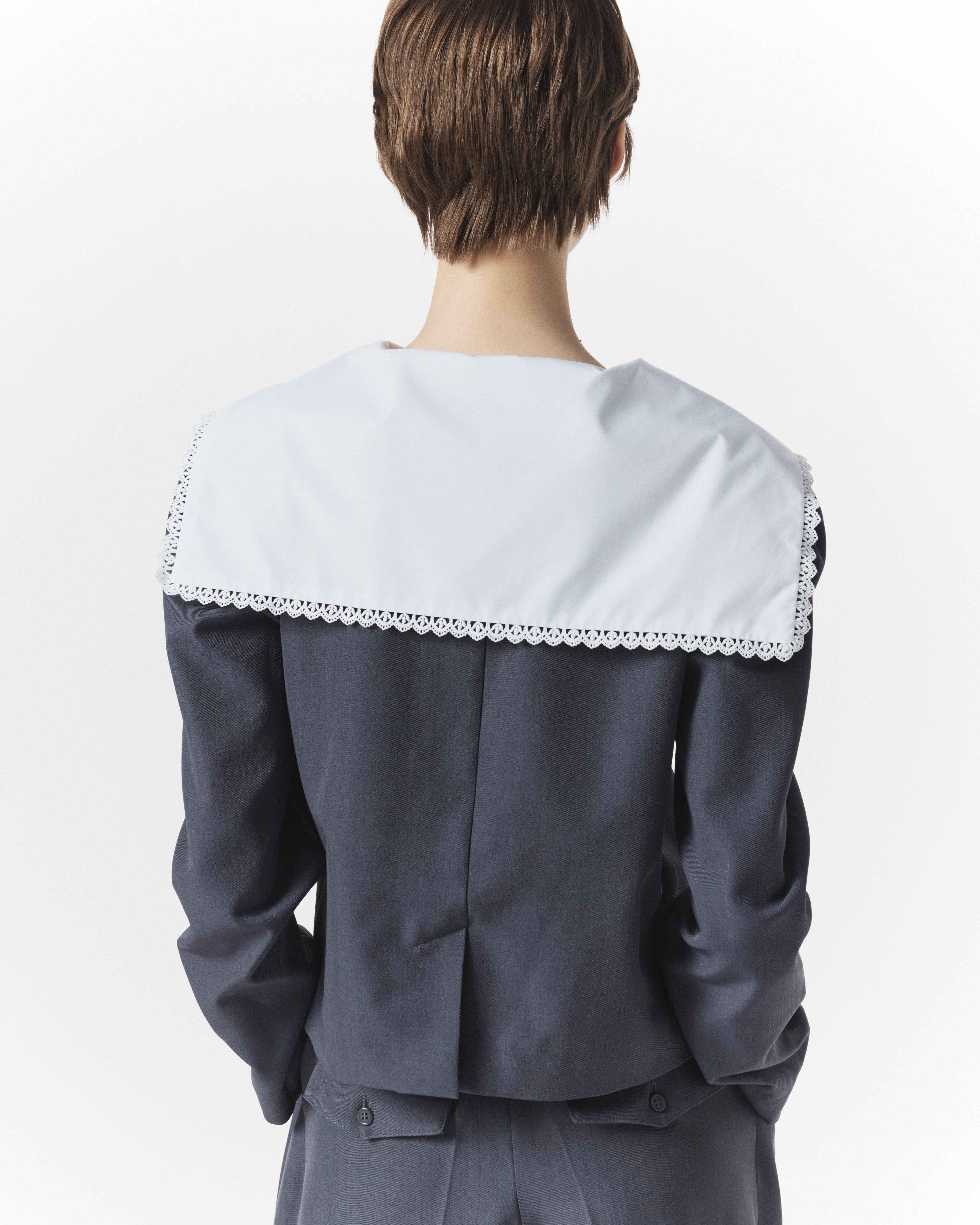 BIBIY. MADE | B. MARINER TOP GRAY｜Bibiy.