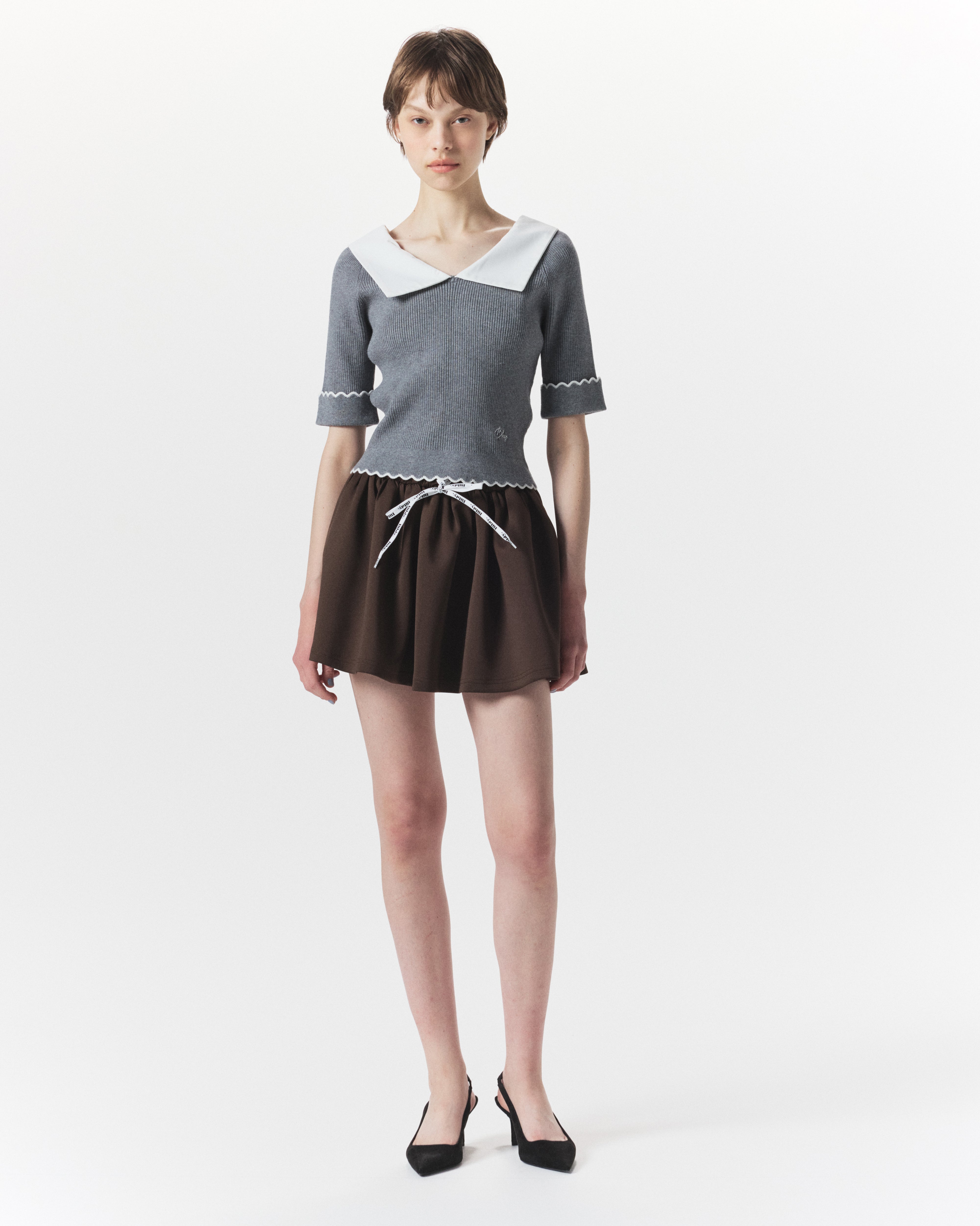 bibiy SCARLETT SKIRT ホワイト SKIRTS｜Bibiy.