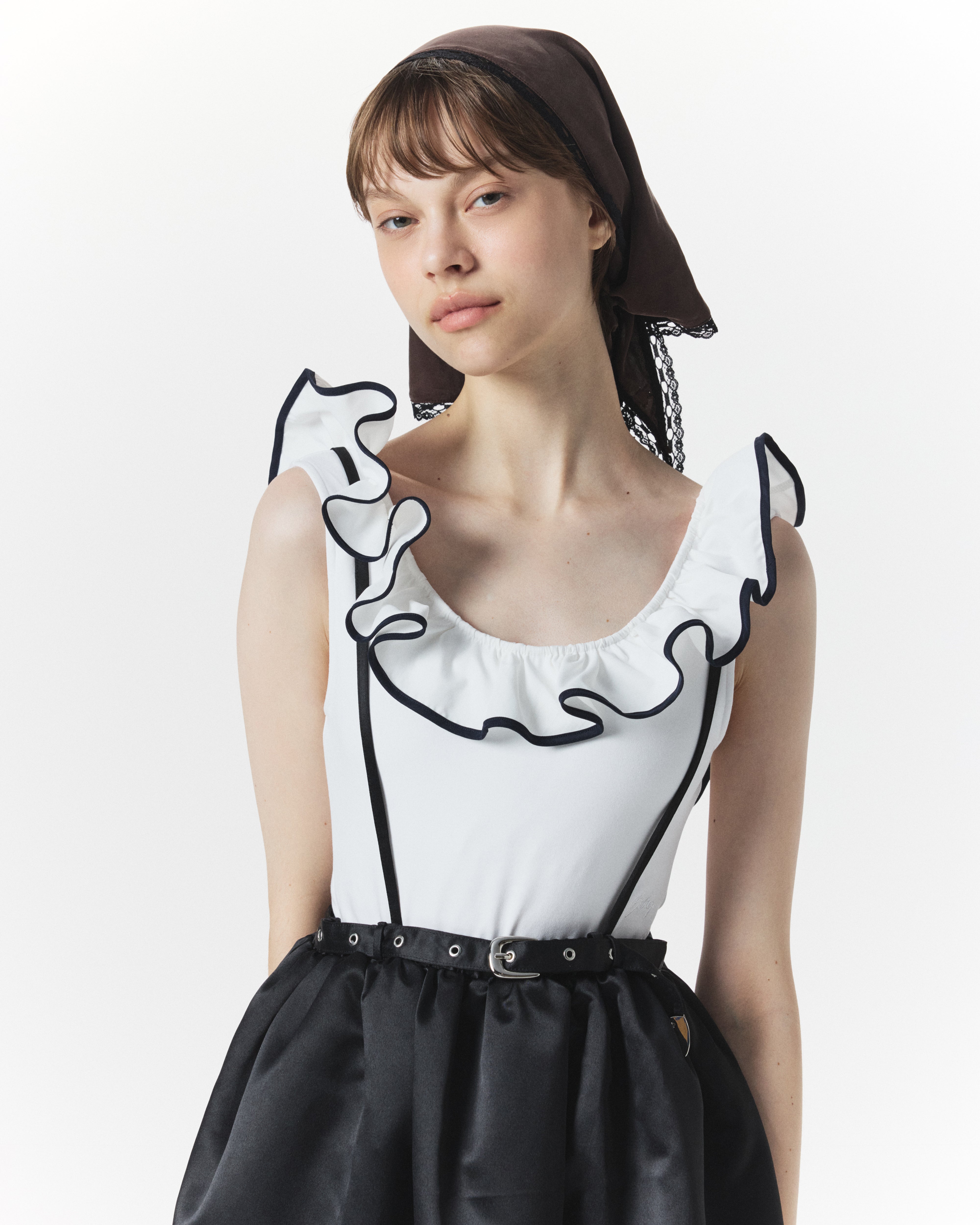 スカート bibiy ASHLEY BELT SKIRT BIBIY. MADE | ASHLEY BELT SKIRT BLACK｜Bibiy.
