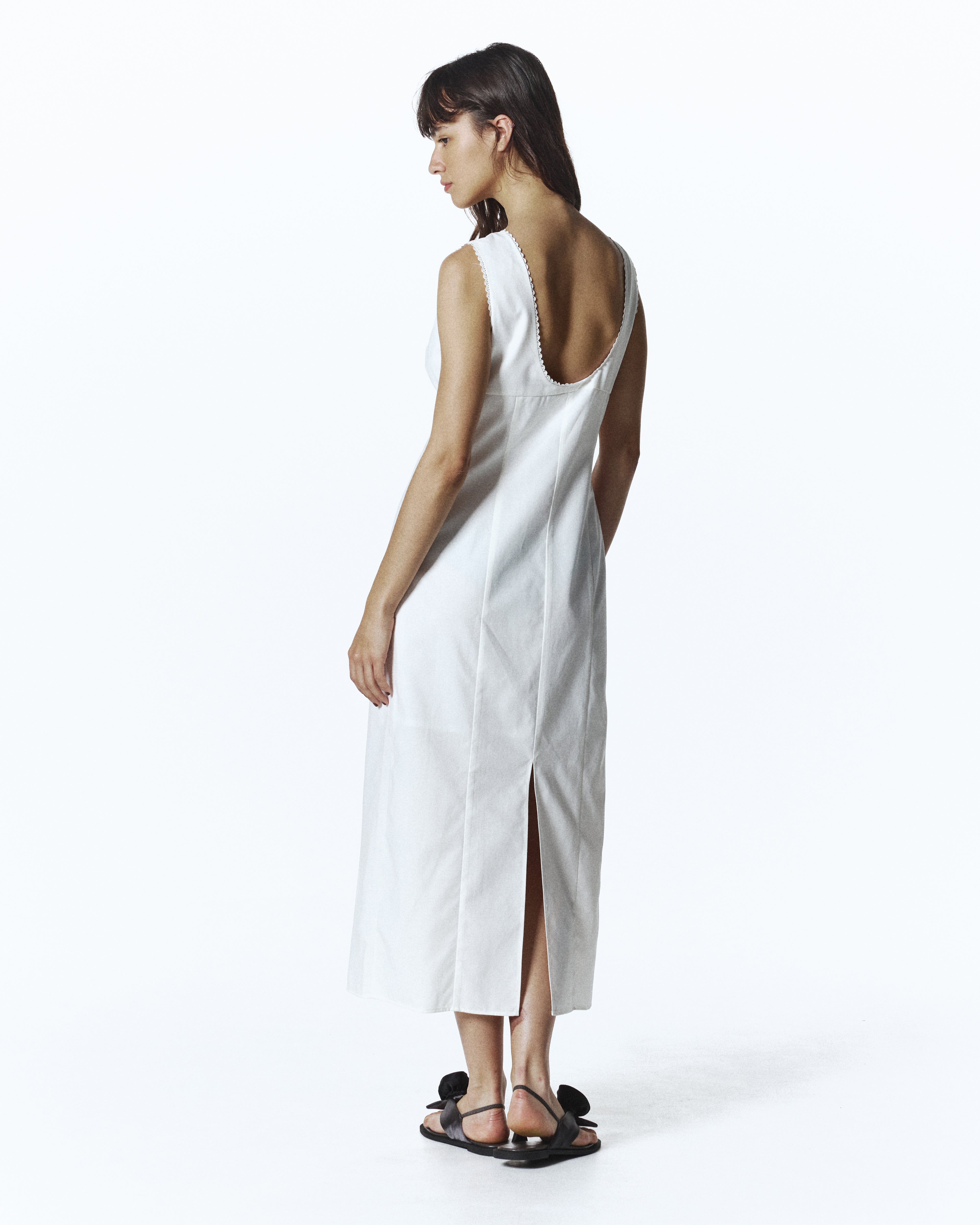 BIBIY. MADE | BEVERLY DRESS WHITE｜Bibiy.