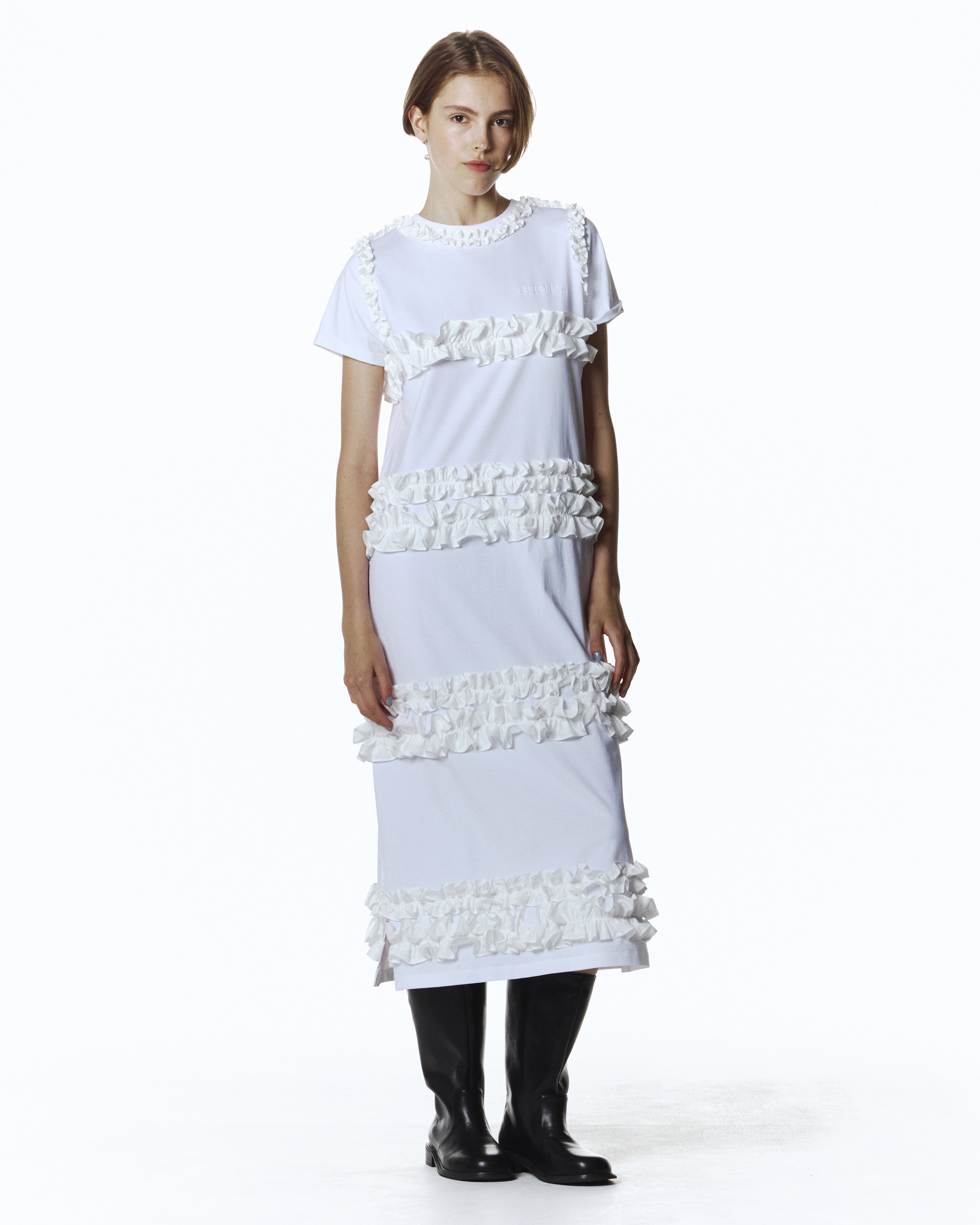 IRIS RUFFLE DRESS