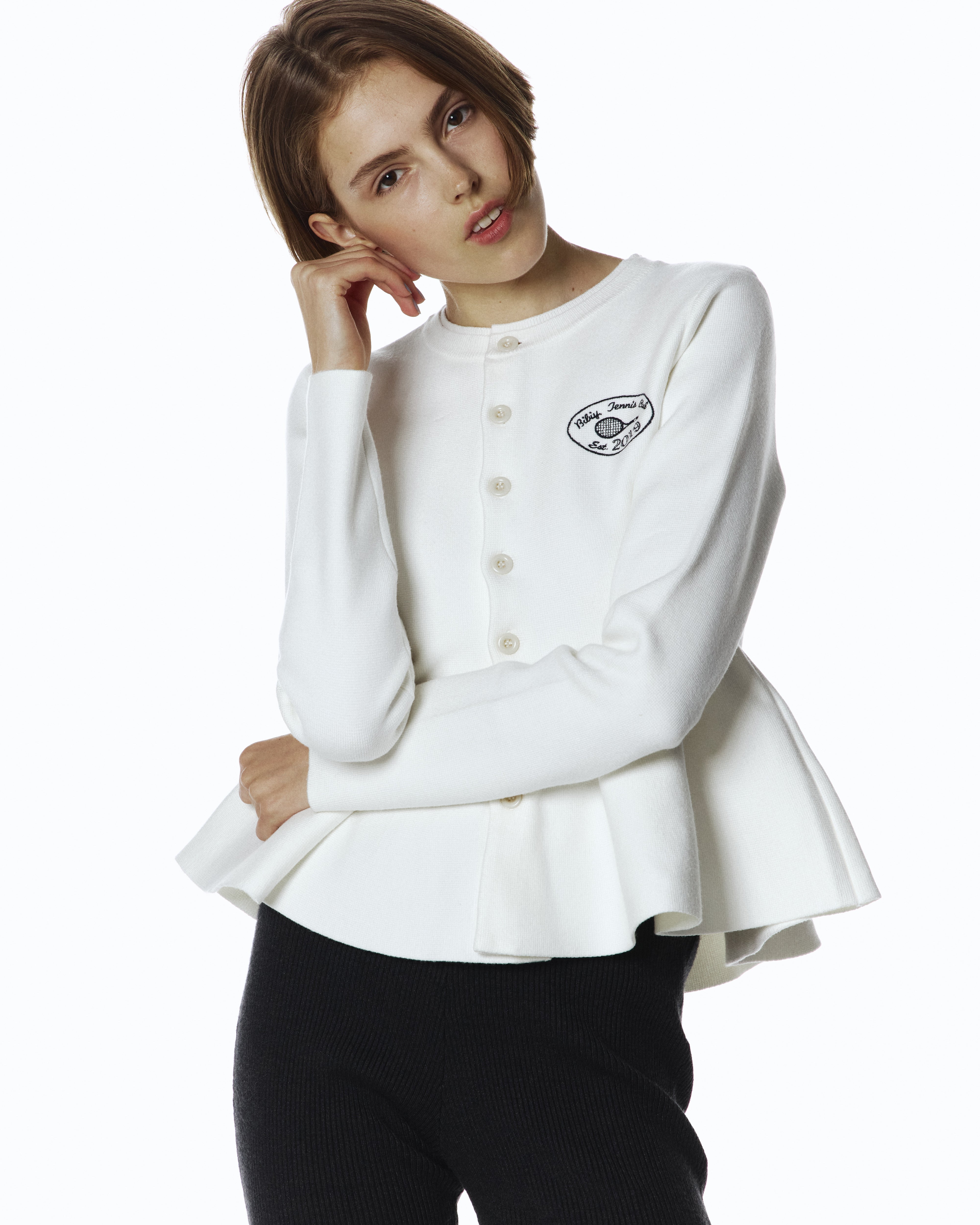 BIBIY. TENNIS CLUB CARDIGAN
