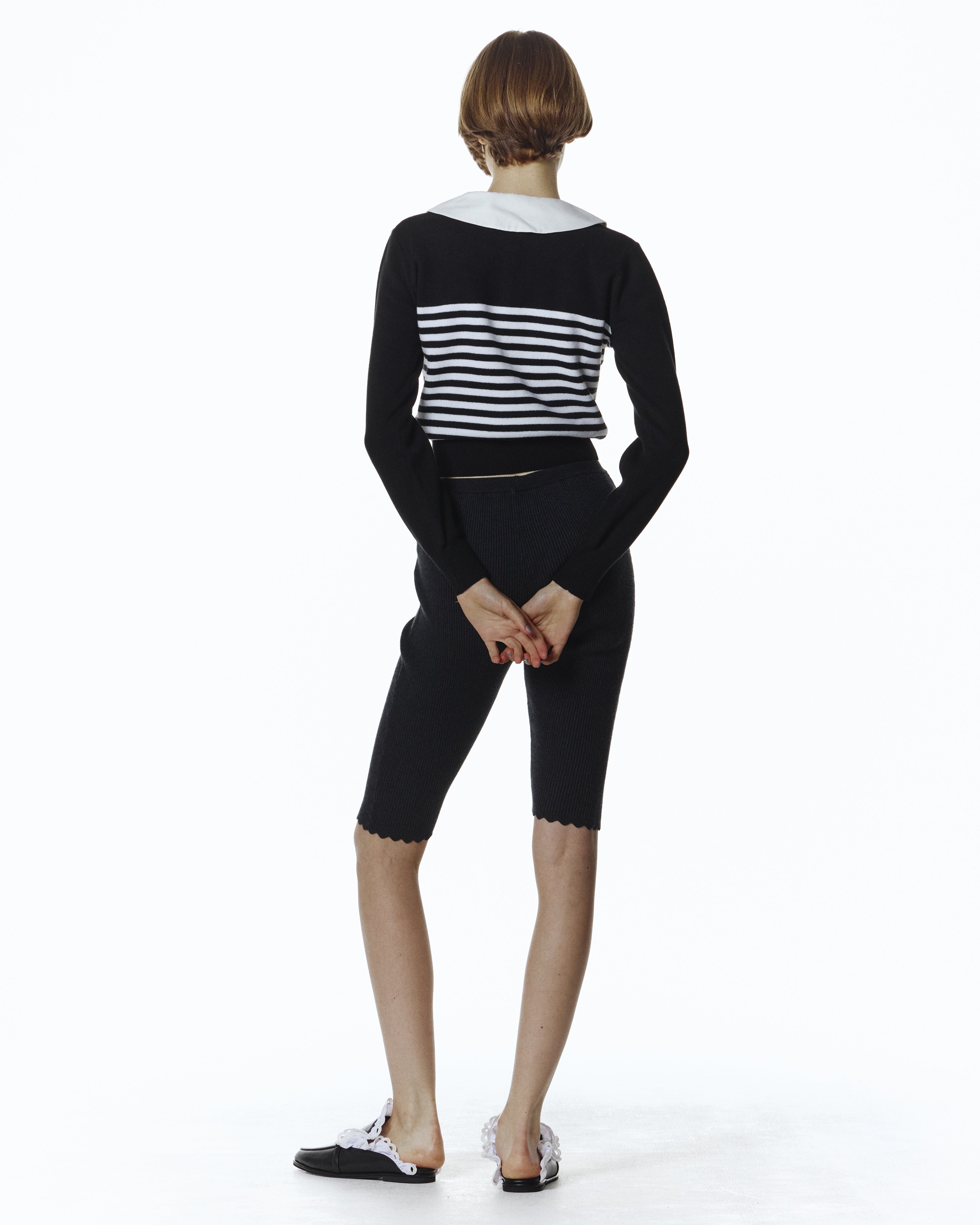 BIBIY. STAR BORDER CARDIGAN