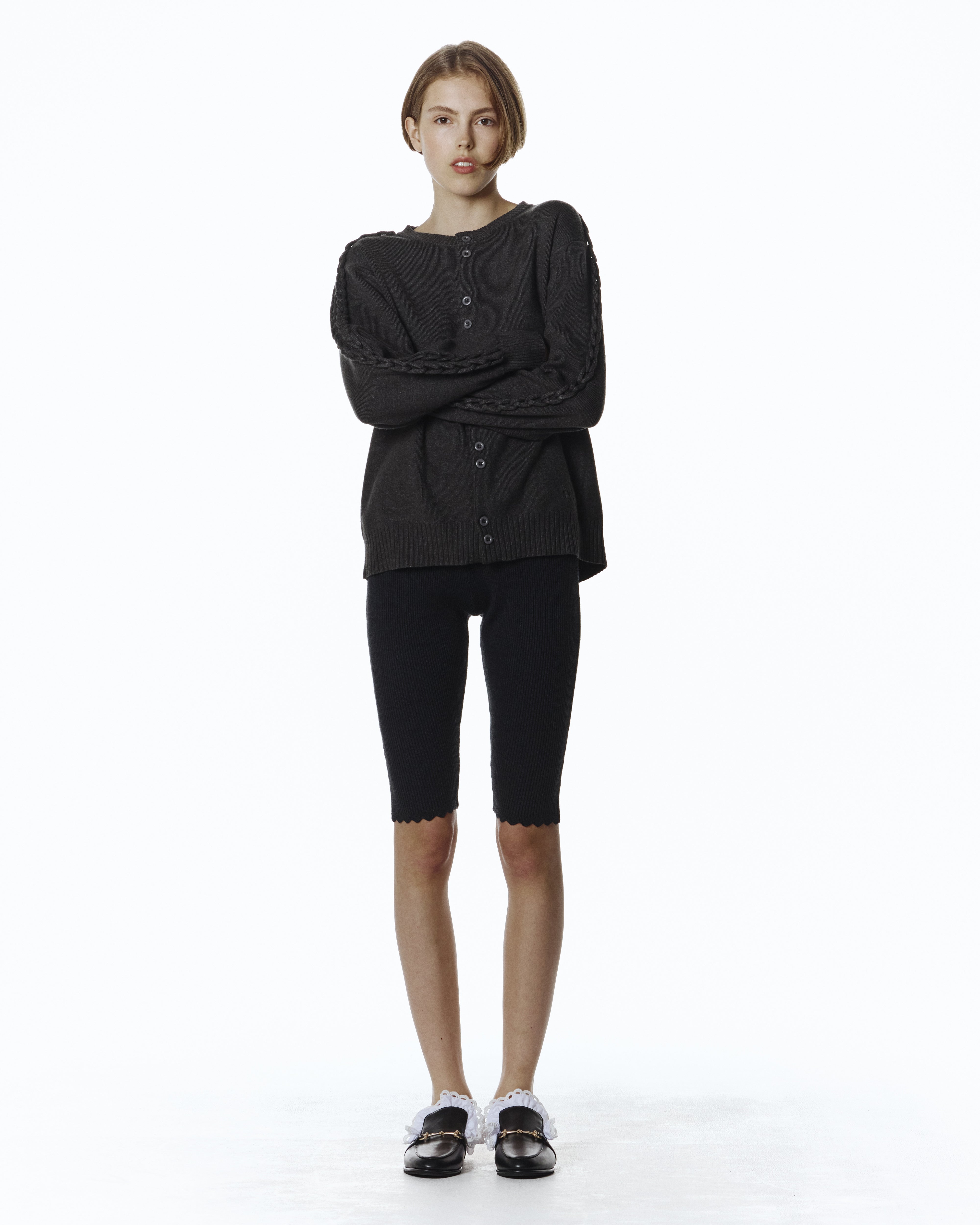 BIBIY. MADE | HATTIE CARDIGAN GRAY｜Bibiy.