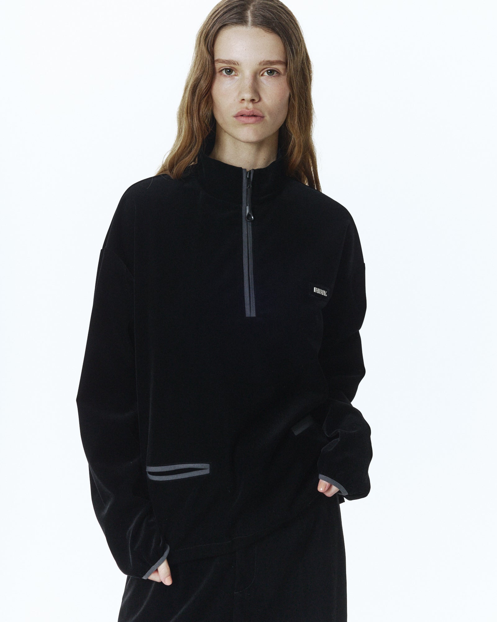 BLAIR CORDUROY HALF ZIP