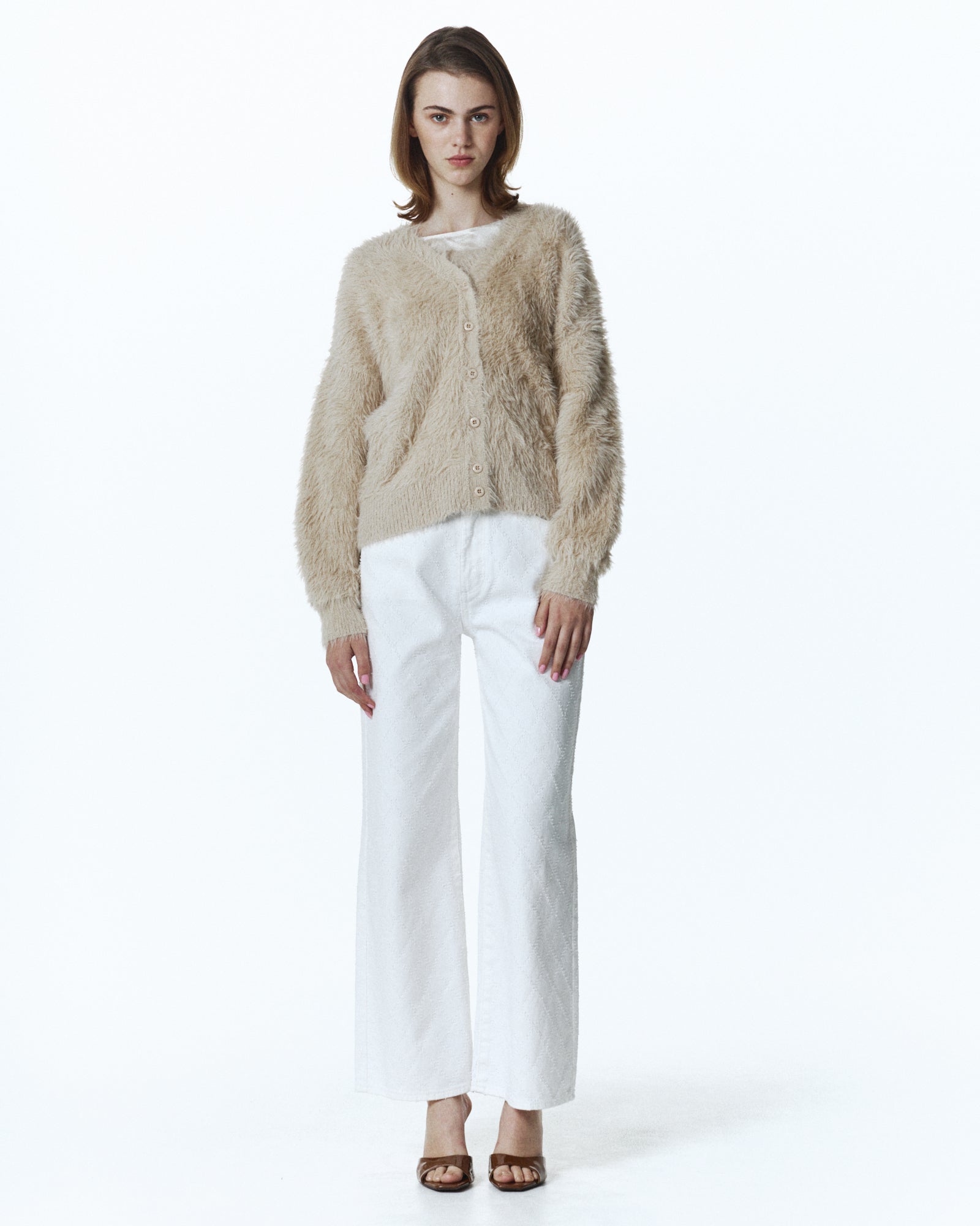 HALO SHAGGY CARDIGAN