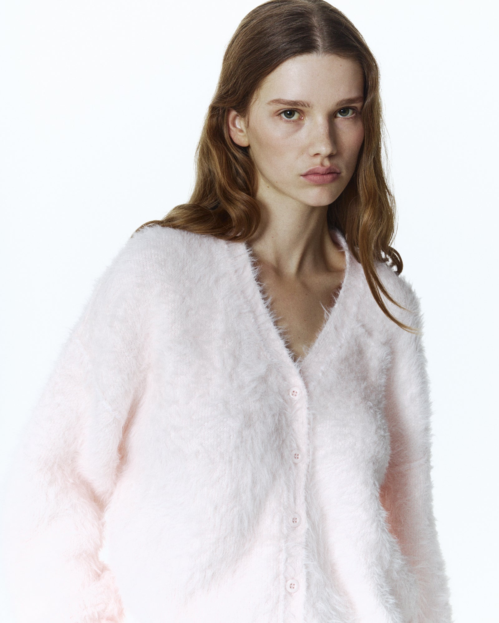 HALO SHAGGY CARDIGAN