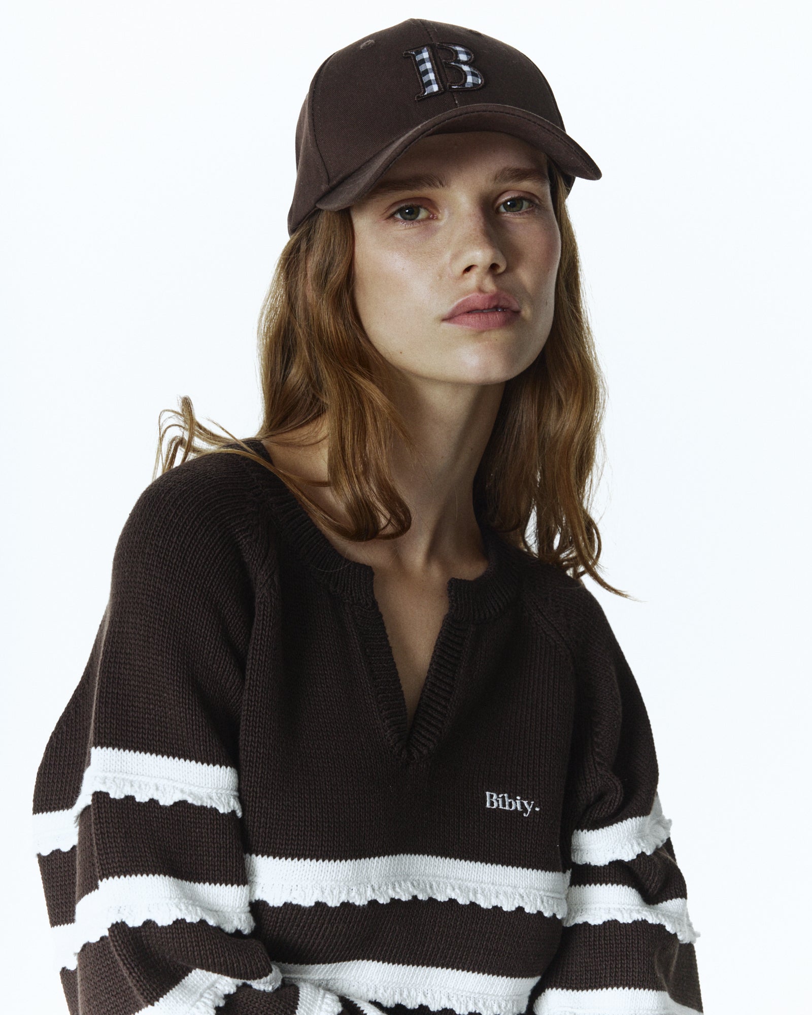 BIBIY. MADE | B. CLUB CAP BROWN｜Bibiy.