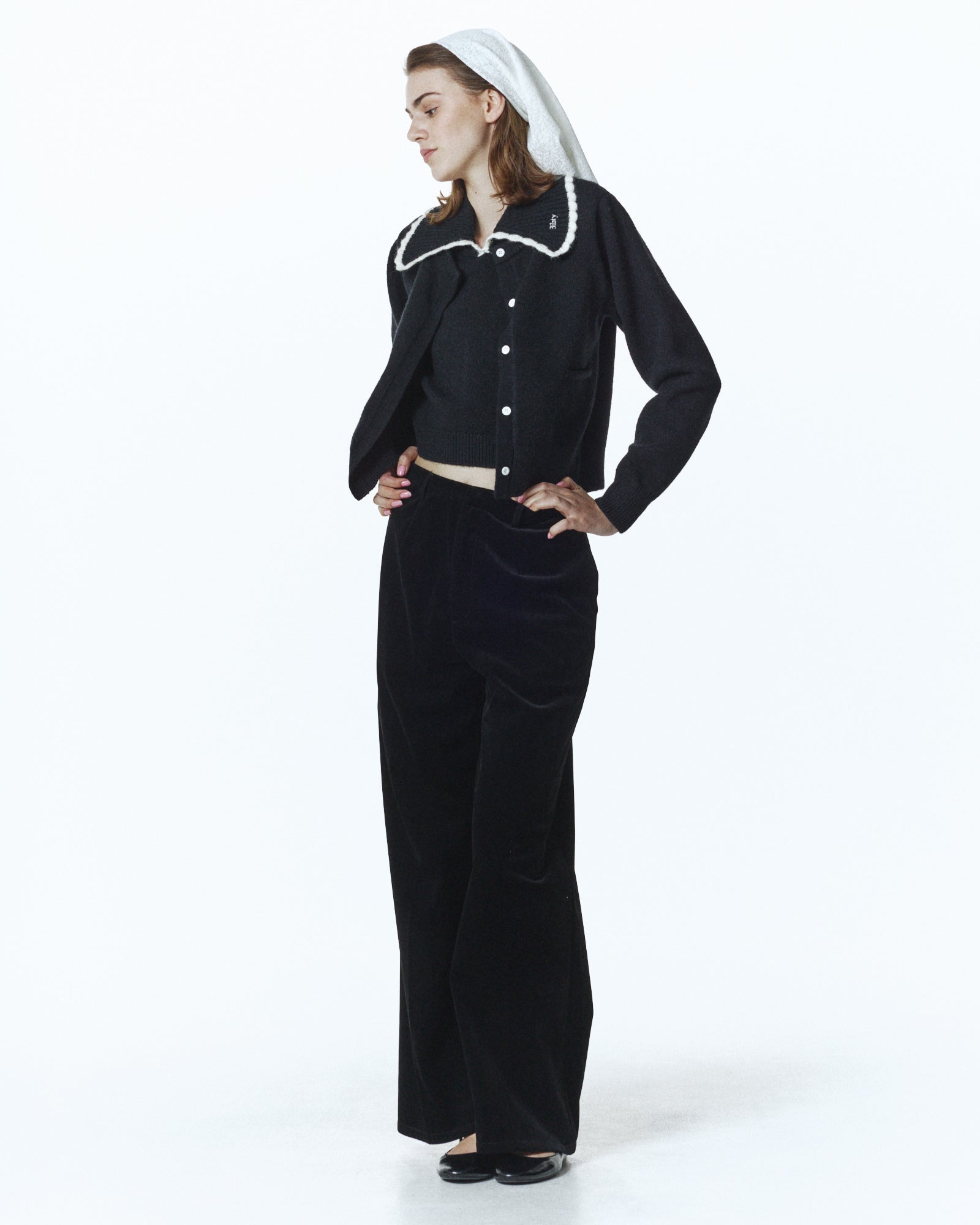 BIBIY. MADE | NELLY LAYERED KNIT BLACK｜Bibiy.