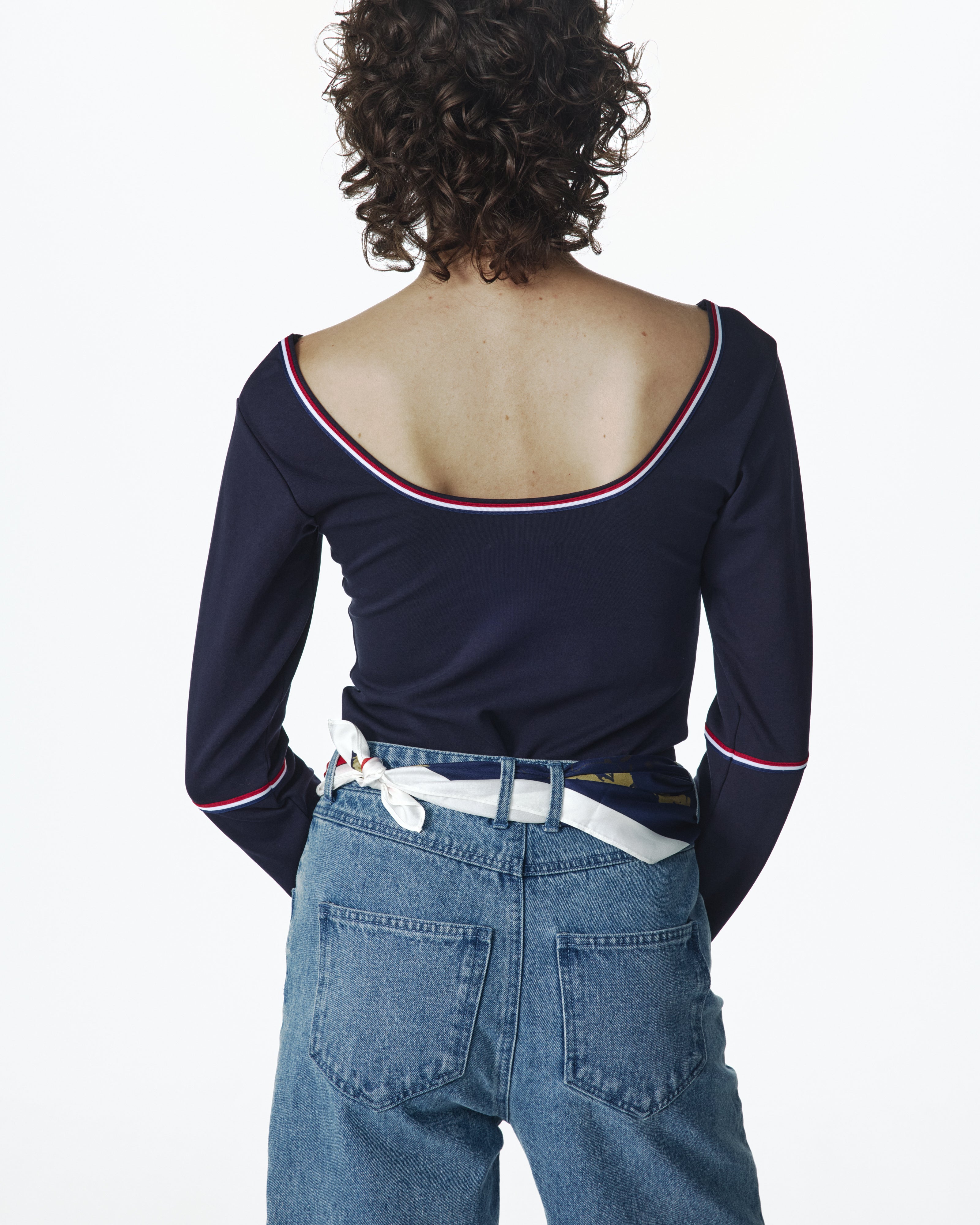 BIBIY. TRICOLORE BODYSUIT