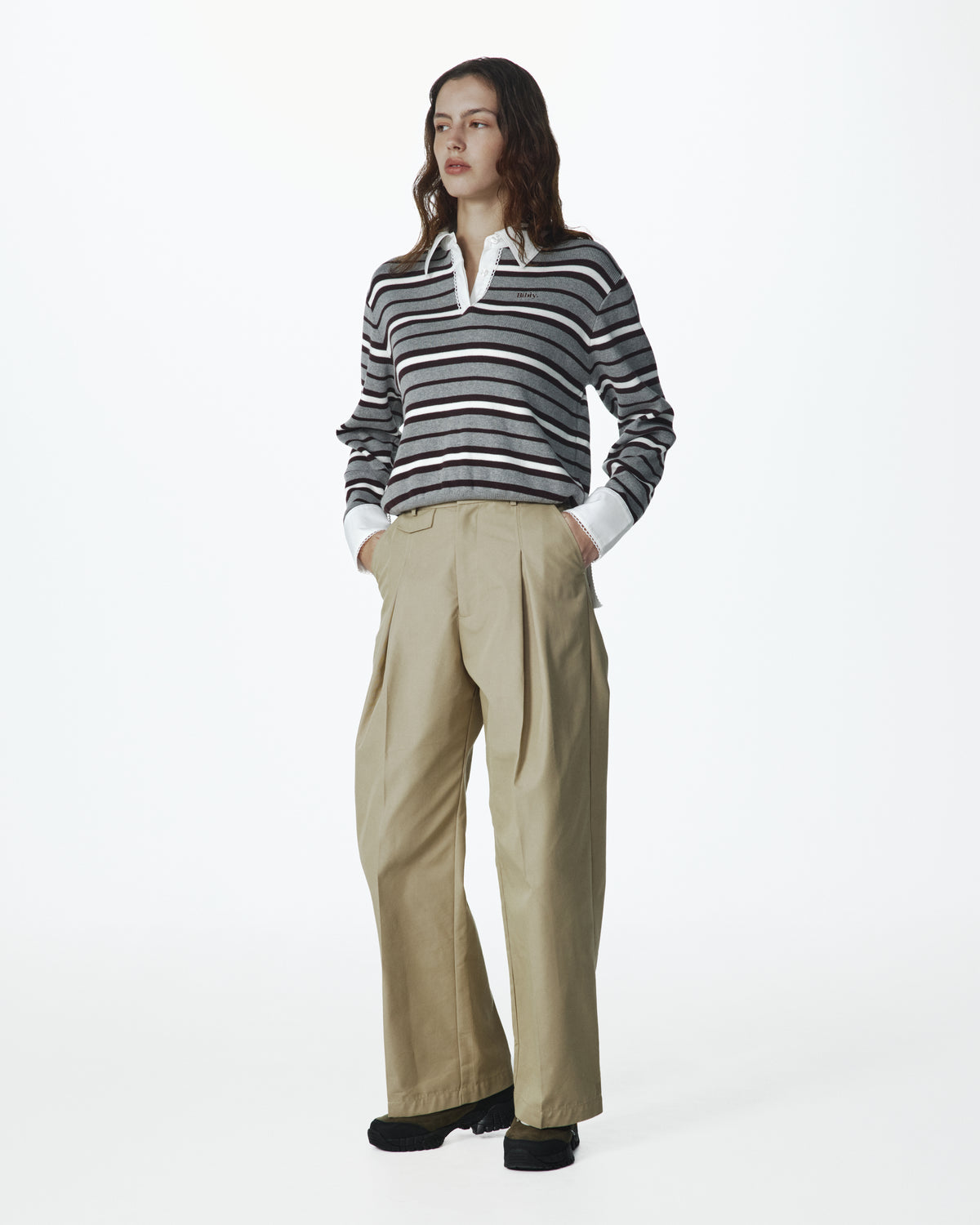 FAYE POLO KNIT